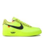 Nike Nike Air Force 1 Low Off-White Volt Size 4, DS BRAND NEW