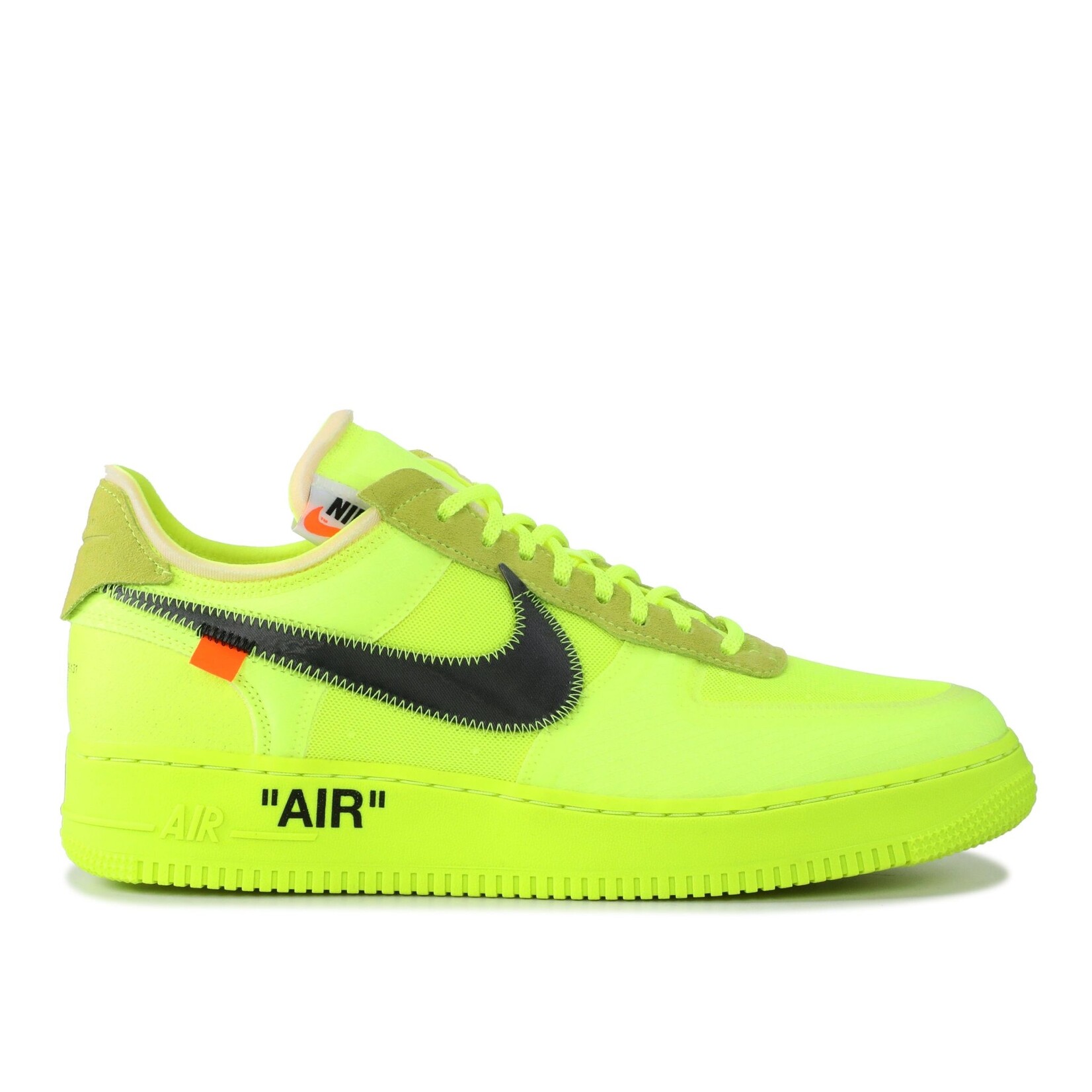 Nike Nike Air Force 1 Low Off-White Volt Size 4, DS BRAND NEW