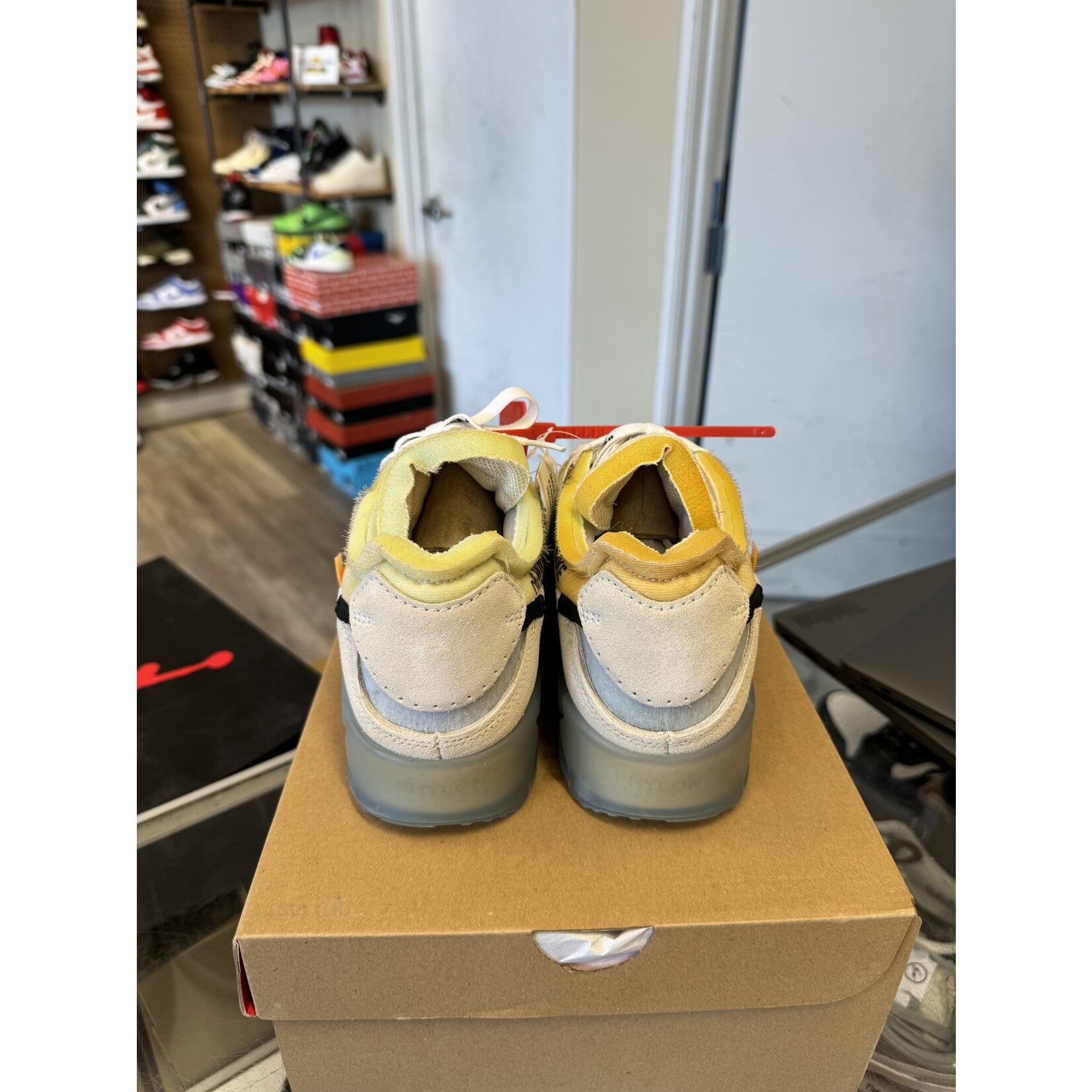 Nike Nike Air Max 90 Off-White Size 9, DS BRAND NEW (YELLOWING) -  SoleSeattle