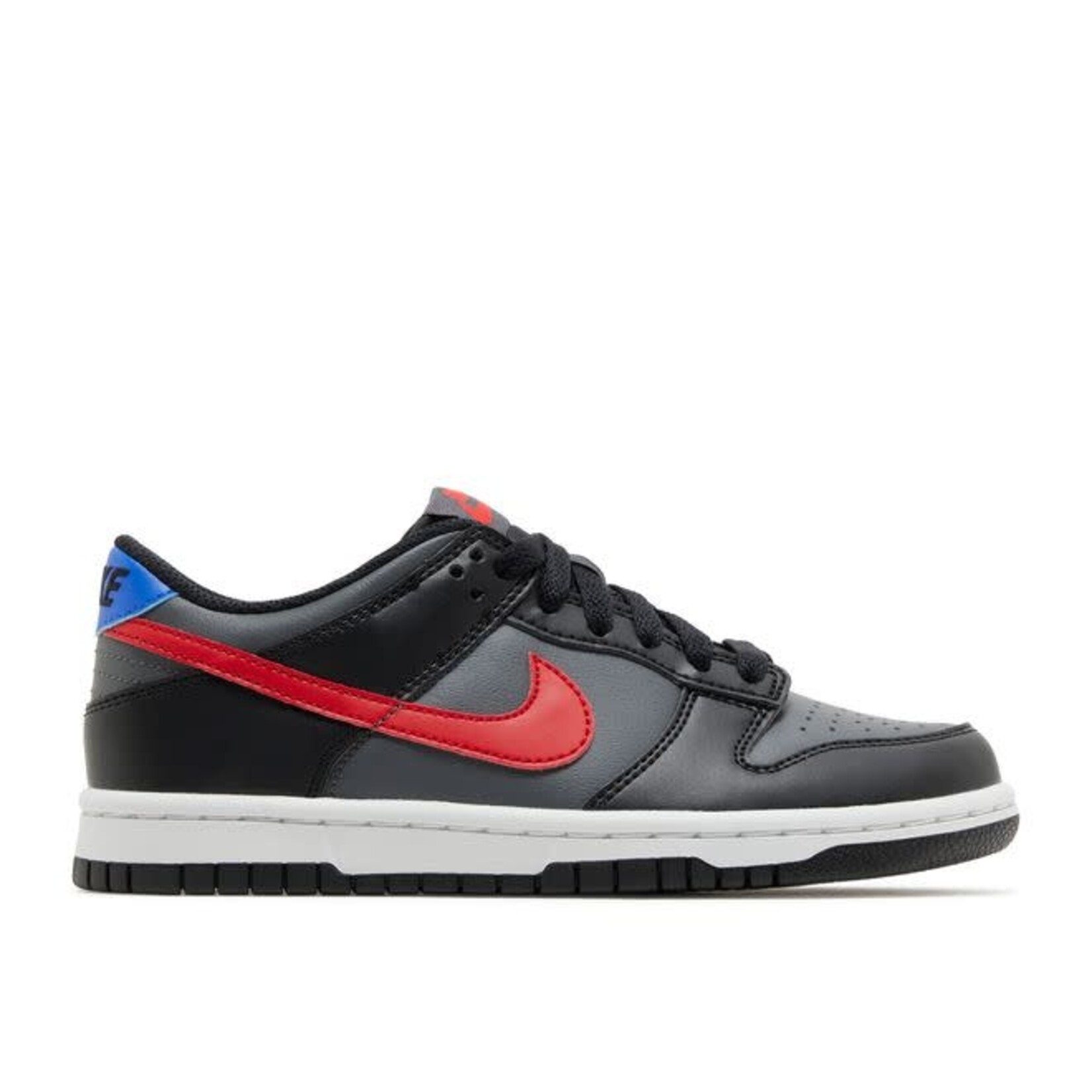 Nike Nike Dunk Low Black Racer Blue University Red (GS) Size 6.5, DS BRAND NEW