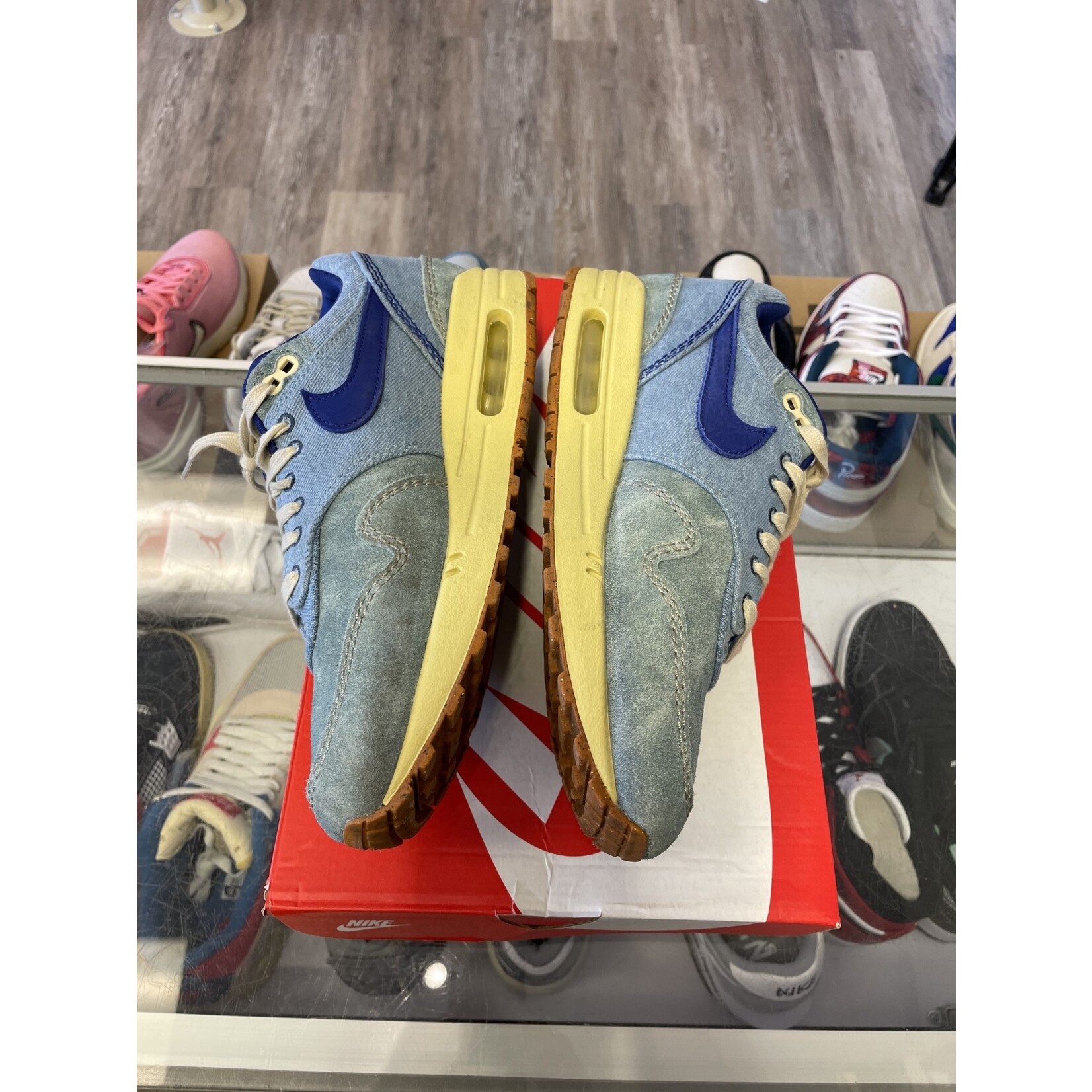 Nike Nike Air Max 1 PRM Dirty Denim Size 9, PREOWNED