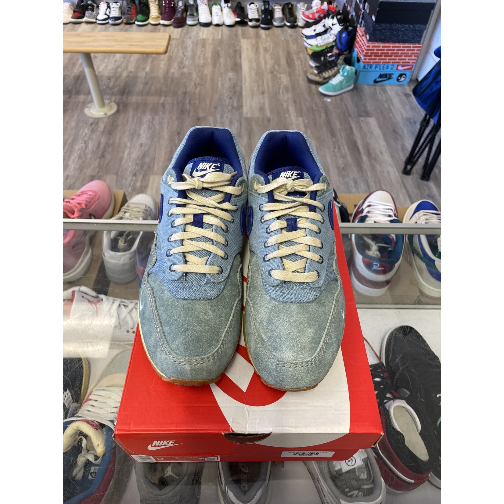 Nike Nike Air Max 1 PRM Dirty Denim Size 9, PREOWNED