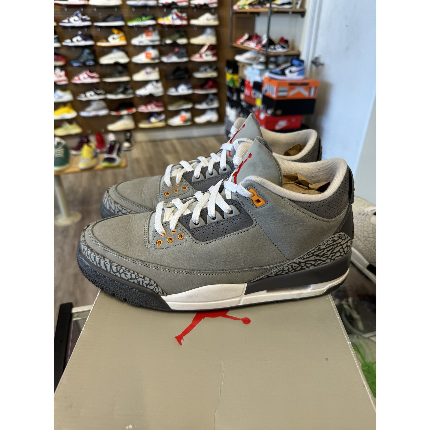 Jordan Jordan 3 Retro Cool Grey (2021) Size 10, PREOWNED