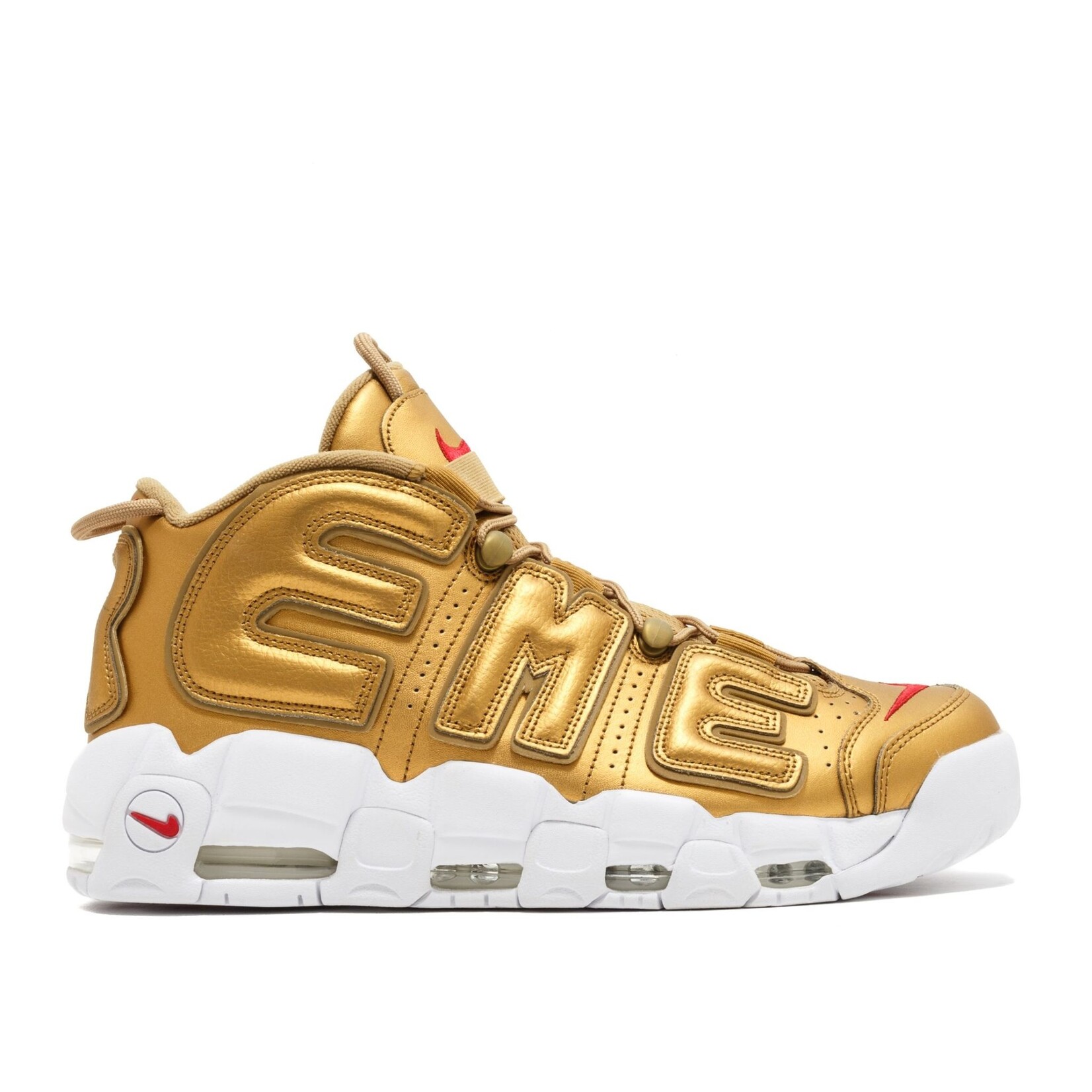 Nike Nike Air More Uptempo Supreme Suptempo Gold Size 9.5, DS BRAND NEW