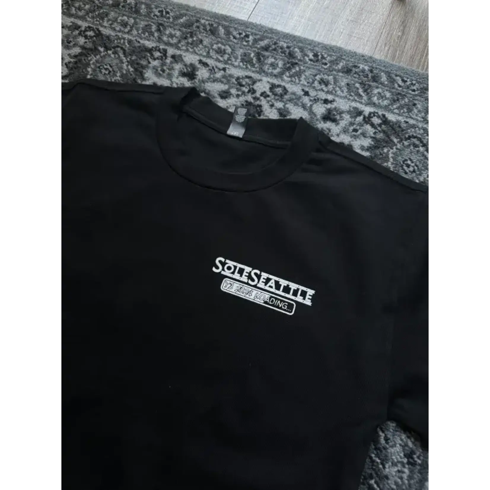 SOLESEATTLE SoleSeattle 3 Year Anniversary Tee Black Size XLarge, DS BRAND NEW