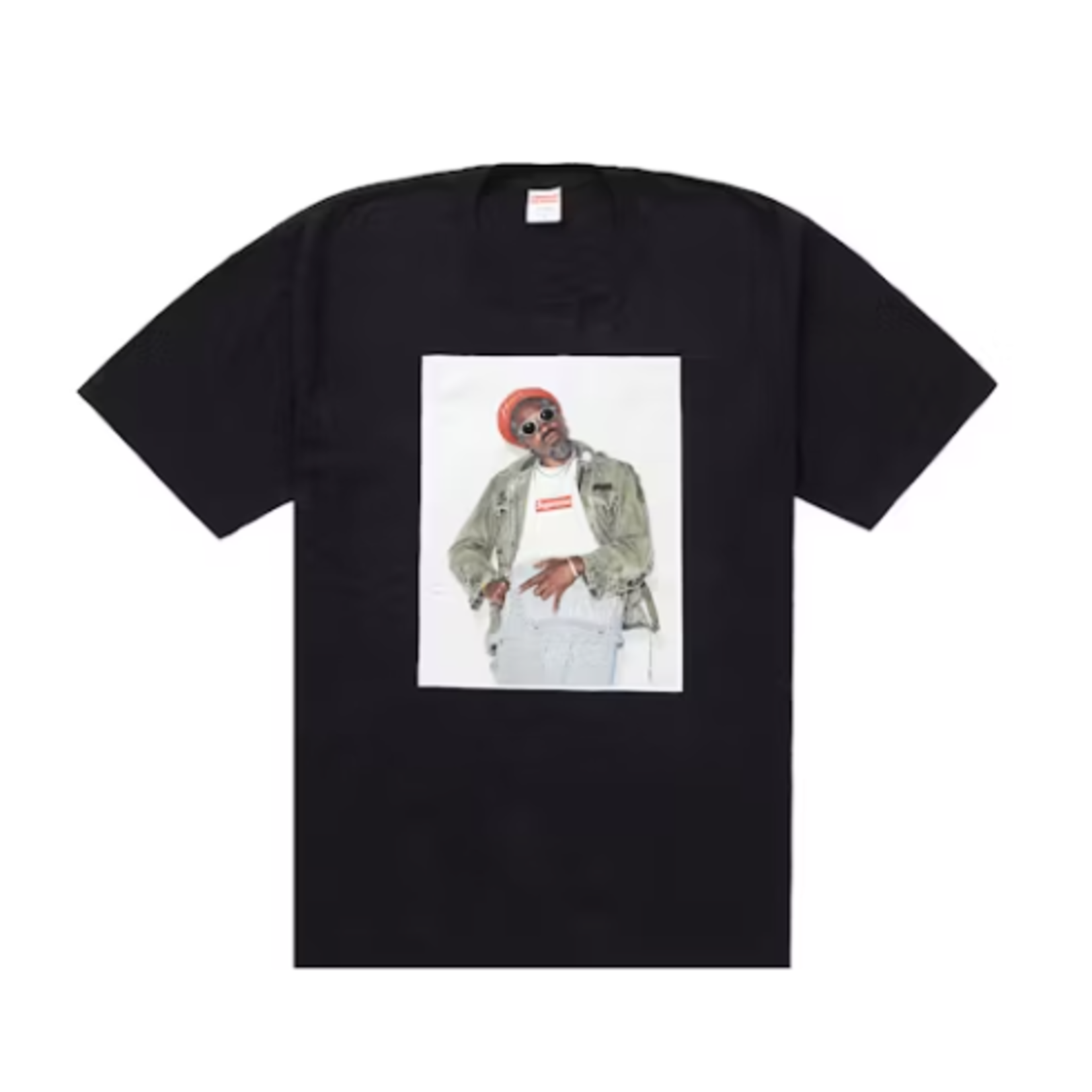 Supreme Supreme AndrÃ© 3000 Tee Black Size Medium, DS BRAND NEW