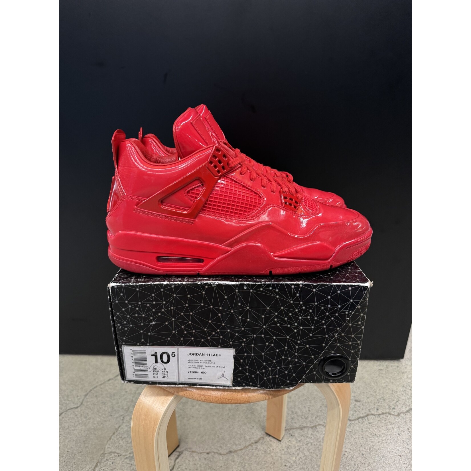 Jordan Jordan 4 Retro 11Lab4 Red Size 10.5, PREOWNED