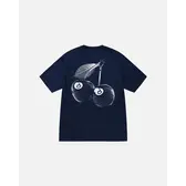 Stussy Stussy Cherries Tee Navy Size Large, DS BRAND NEW