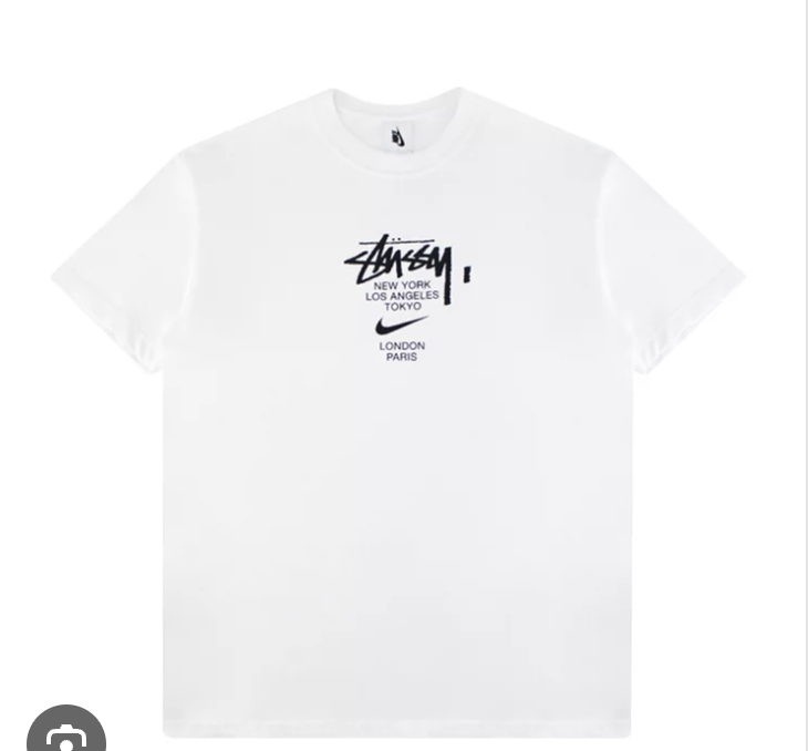 Nike x Stussy International T-Shirt 未使用 NWT NIKE X STUSSY INTERNATIONAL T SHIRT BLACK SZ XL LOOSE