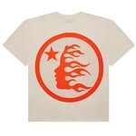 Hellstar Hellstar Classic Tee White Orange Size Small, DS BRAND NEW