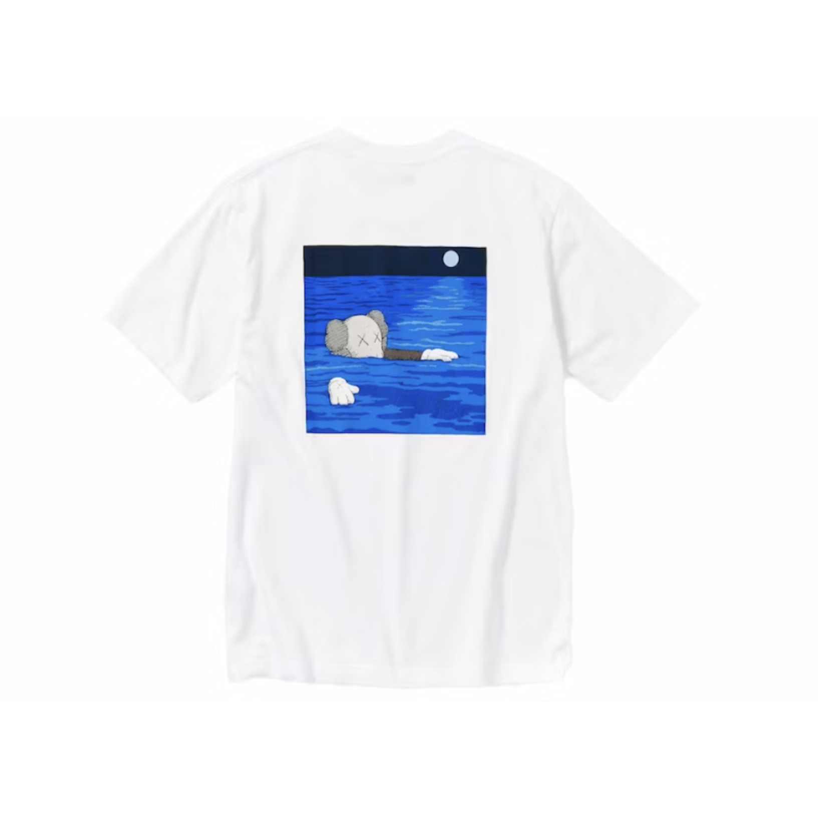 KAWS KAWS x Uniqlo UT Short Sleeve Artbook Cover T-shirt (US Sizing) White Size Medium, DS BRAND NEW