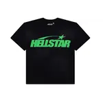 Hellstar Hellstar Classic T-shirt (Gel Print) Black/Green Size XXLarge, DS BRAND NEW