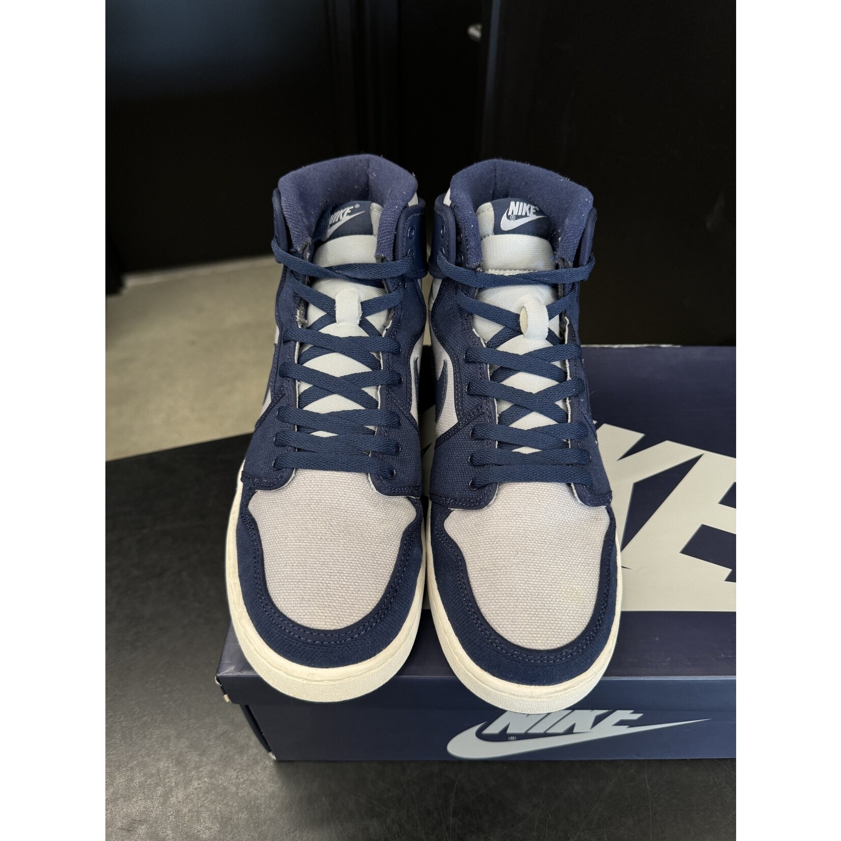 Jordan Jordan 1 Retro KO Georgetown Size 10, PREOWNED