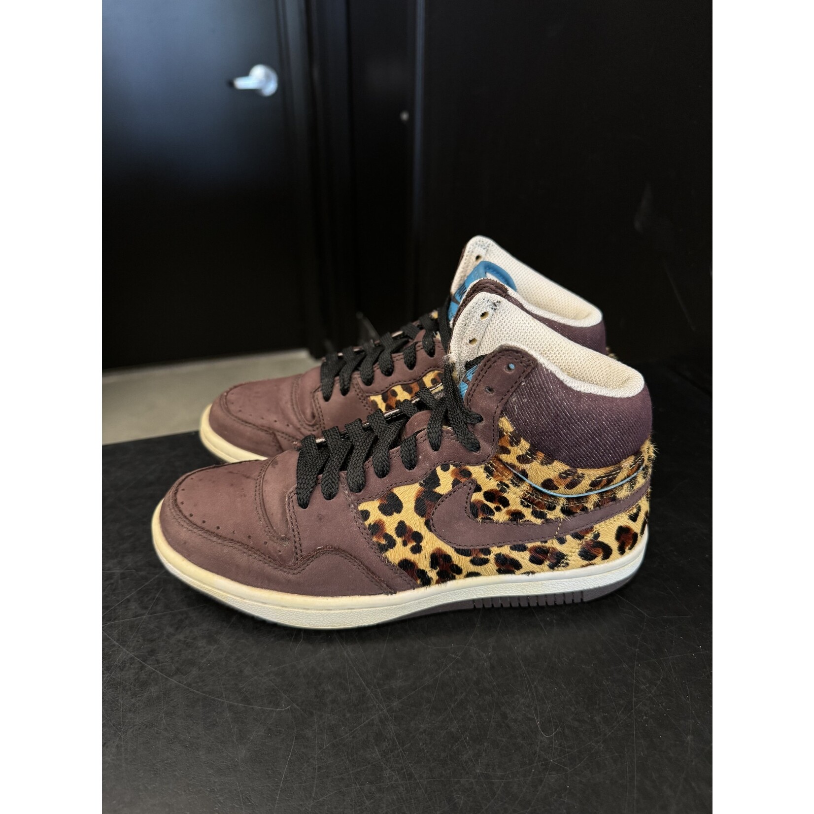 Nike Nike Court Force Hi Premium Cheetah (Women's) Size 7W, PREOWNED NO BOX