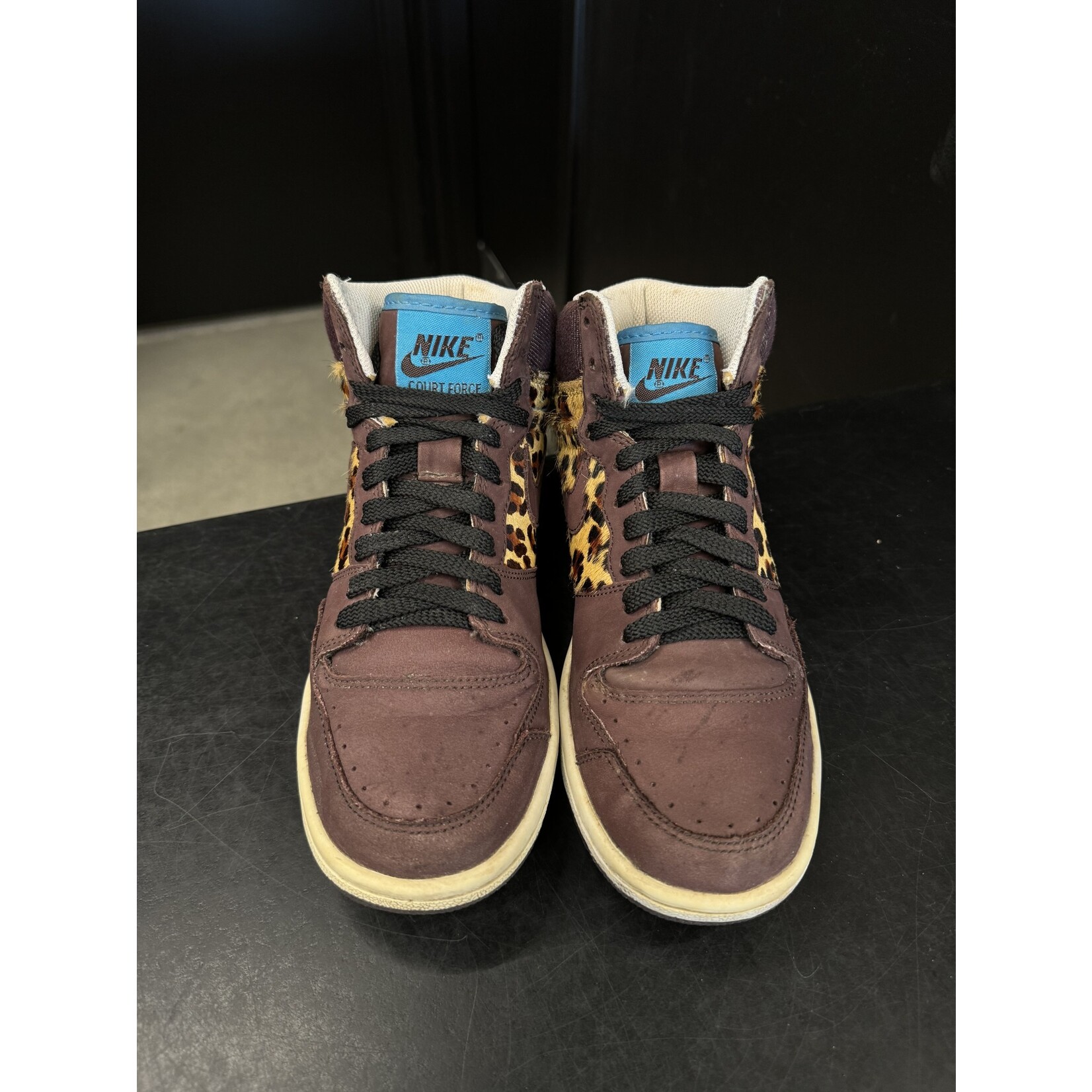Nike Nike Court Force Hi Premium Cheetah (Women's) Size 7W, PREOWNED NO BOX