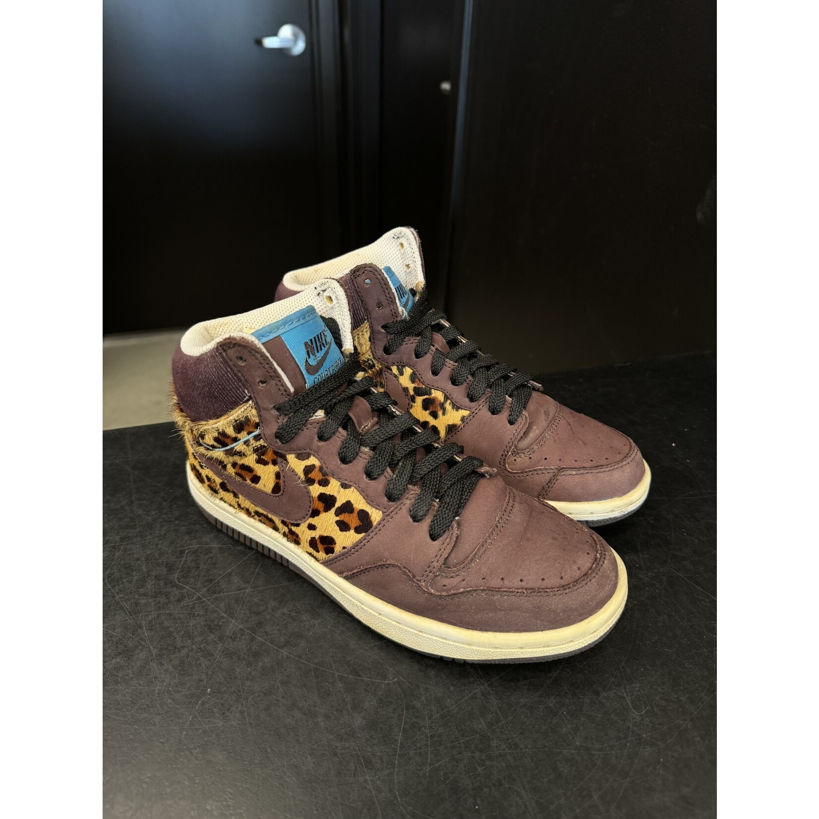 Nike Nike Court Force Hi Premium Cheetah (Women's) Size 7W, PREOWNED NO BOX