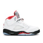 Jordan Jordan 5 Retro Fire Red Silver Tongue (2020) (GS) Size 5, DS BRAND NEW