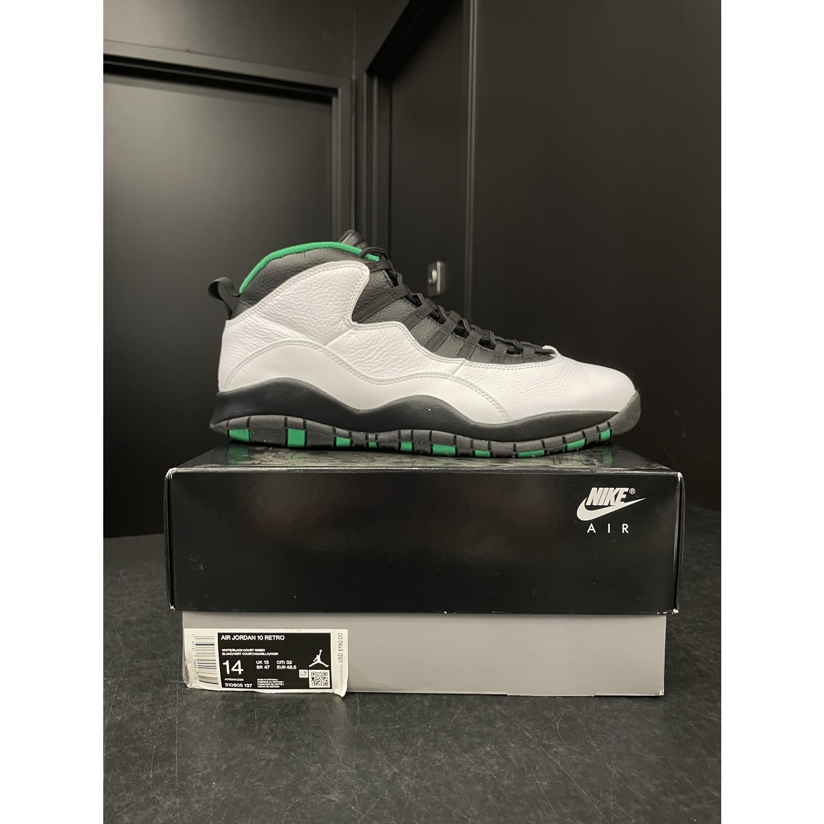 Jordan Jordan 10 Retro Seattle Size 14 PREOWNED SoleSeattle