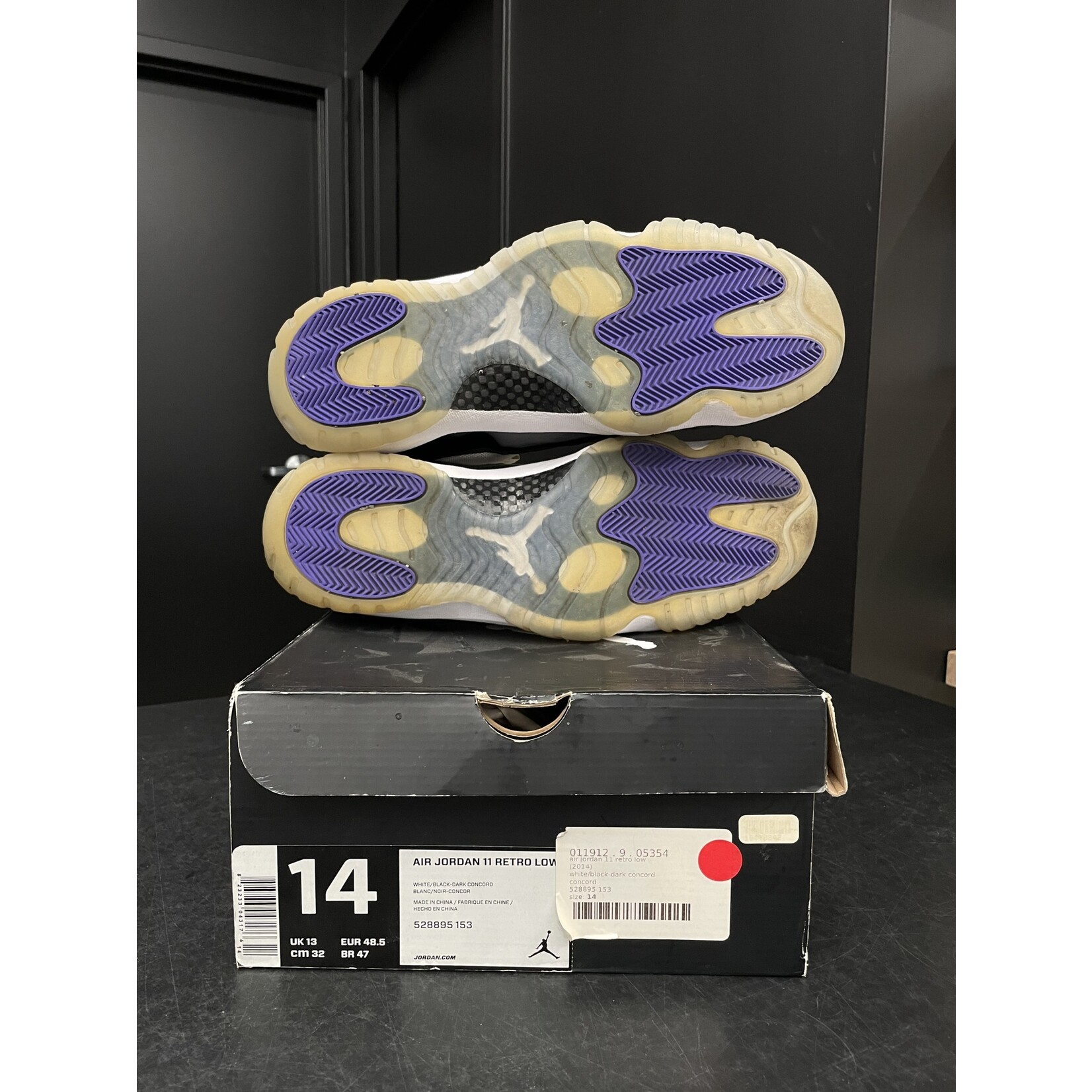 Jordan 11 concord size 14 on sale