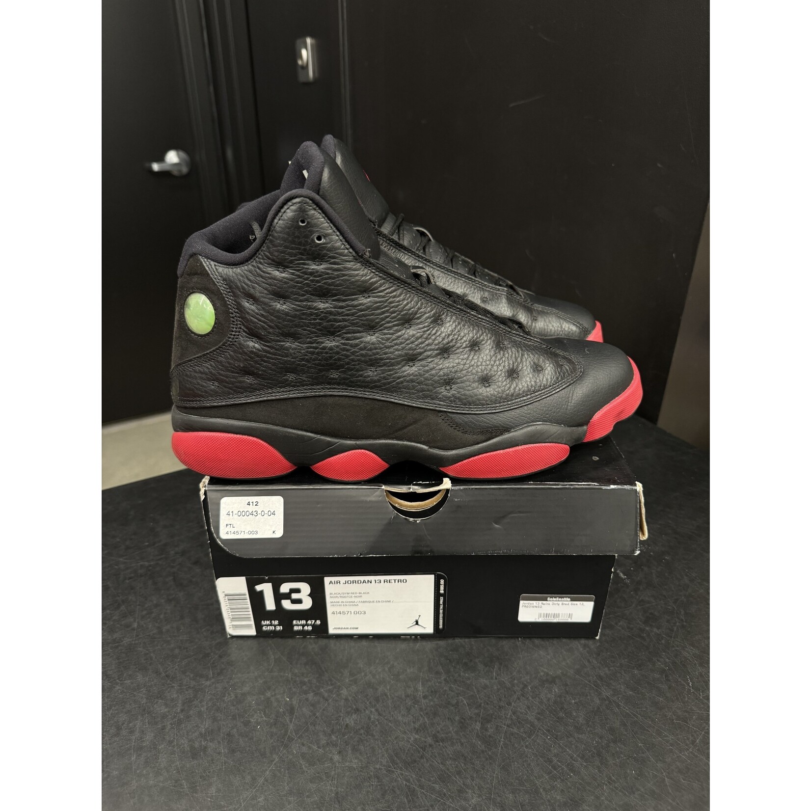 Jordan 13 retro noir 2025