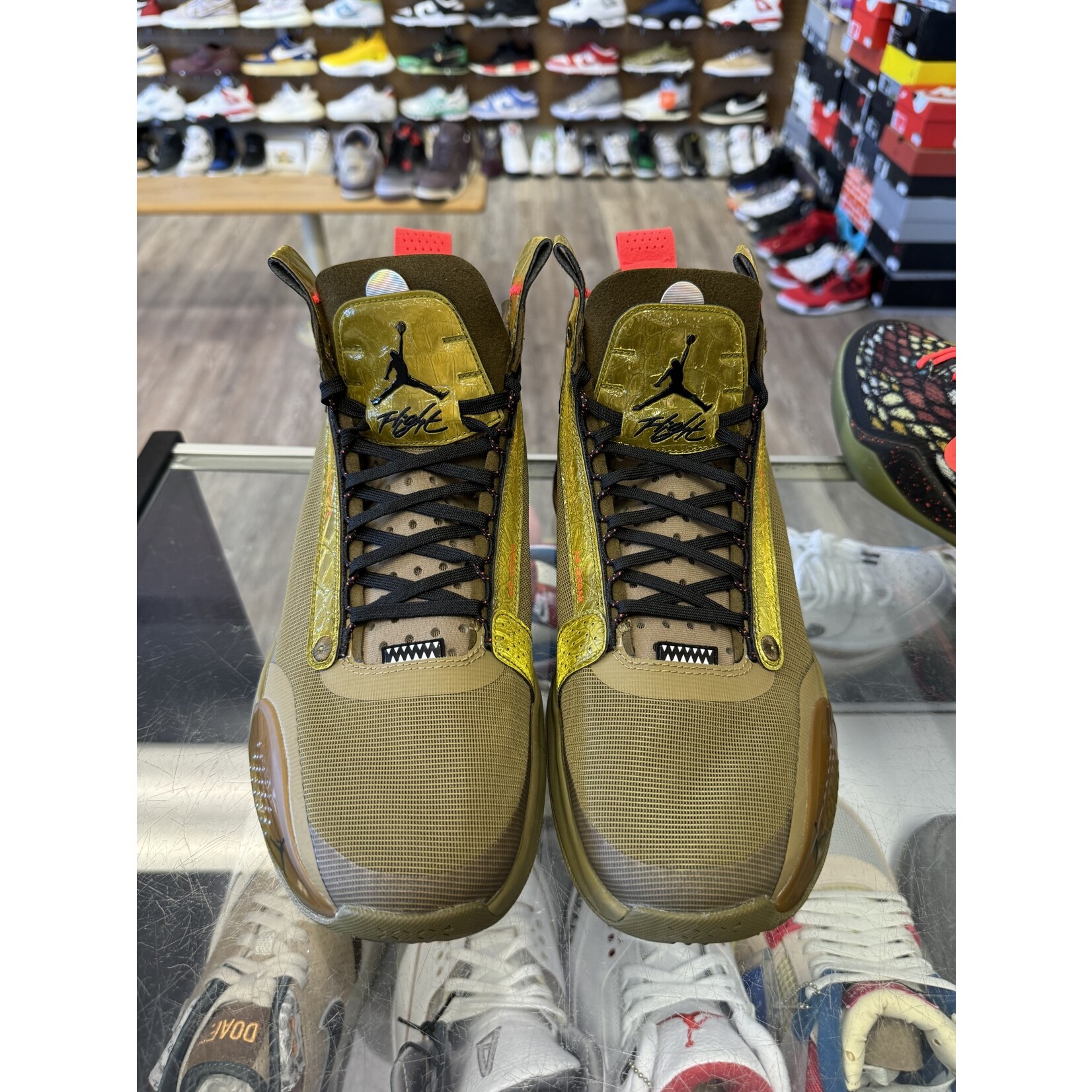 Jordan Jordan XXXIV Bayou Boys DA1897-300 Size 11, DS BRAND NEW SAMPLE TAG NO BOX
