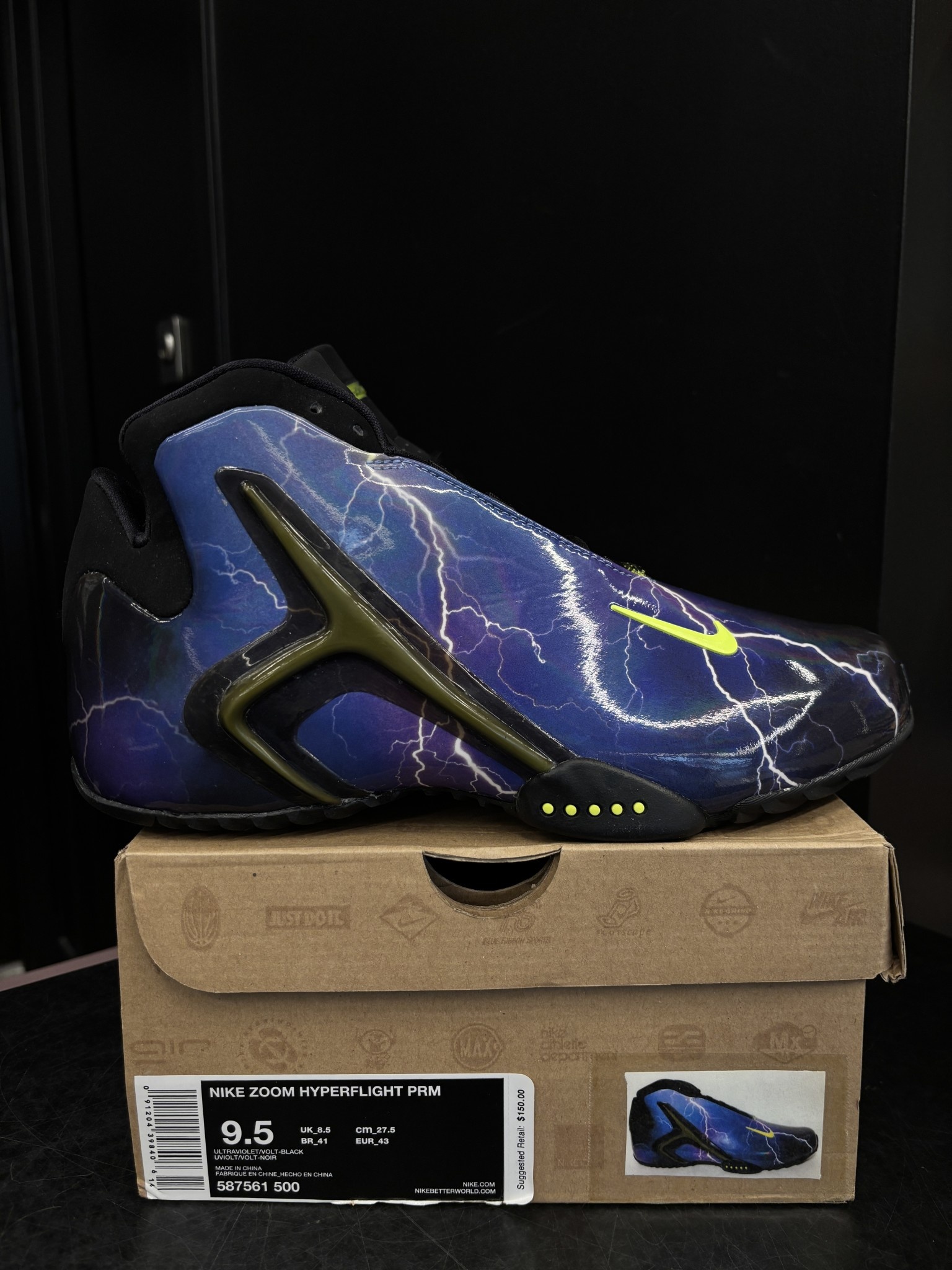 Nike Nike Zoom Hyperflight Superhero KD Size 9.5, PREOWNED Nike Nike Zoom Hyperflight Superhero KD Size 9.5, PREOWNED