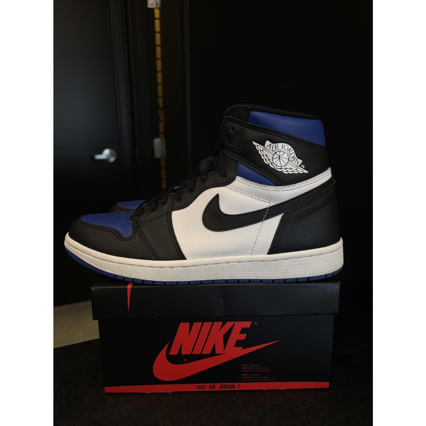 Jordan Jordan 1 Retro High Royal Toe Size 9.5, PREOWNED