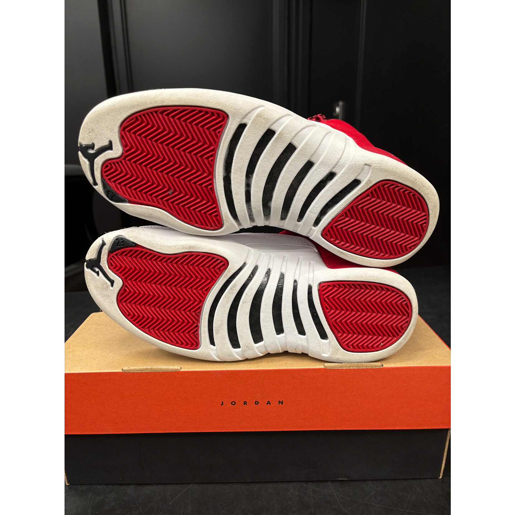 Jordan Jordan 12 Retro Gym Red Size 8 PREOWNED SoleSeattle