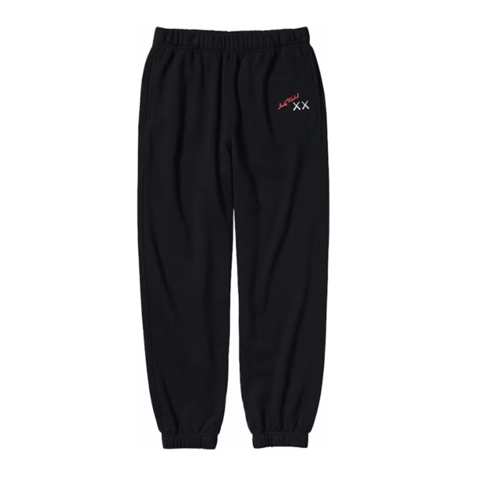 KAWS KAWS x Uniqlo Warhol 476120 Sweatpants Black Size XLarge, DS BRAND NEW