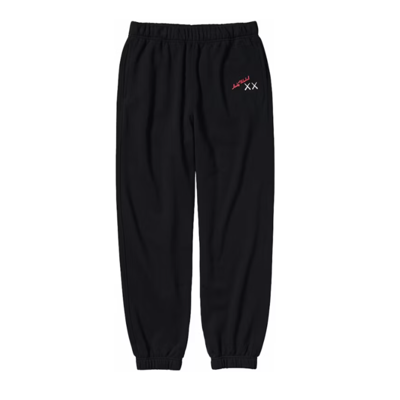 KAWS KAWS x Uniqlo Warhol 476120 Sweatpants Black Size Large, DS BRAND NEW