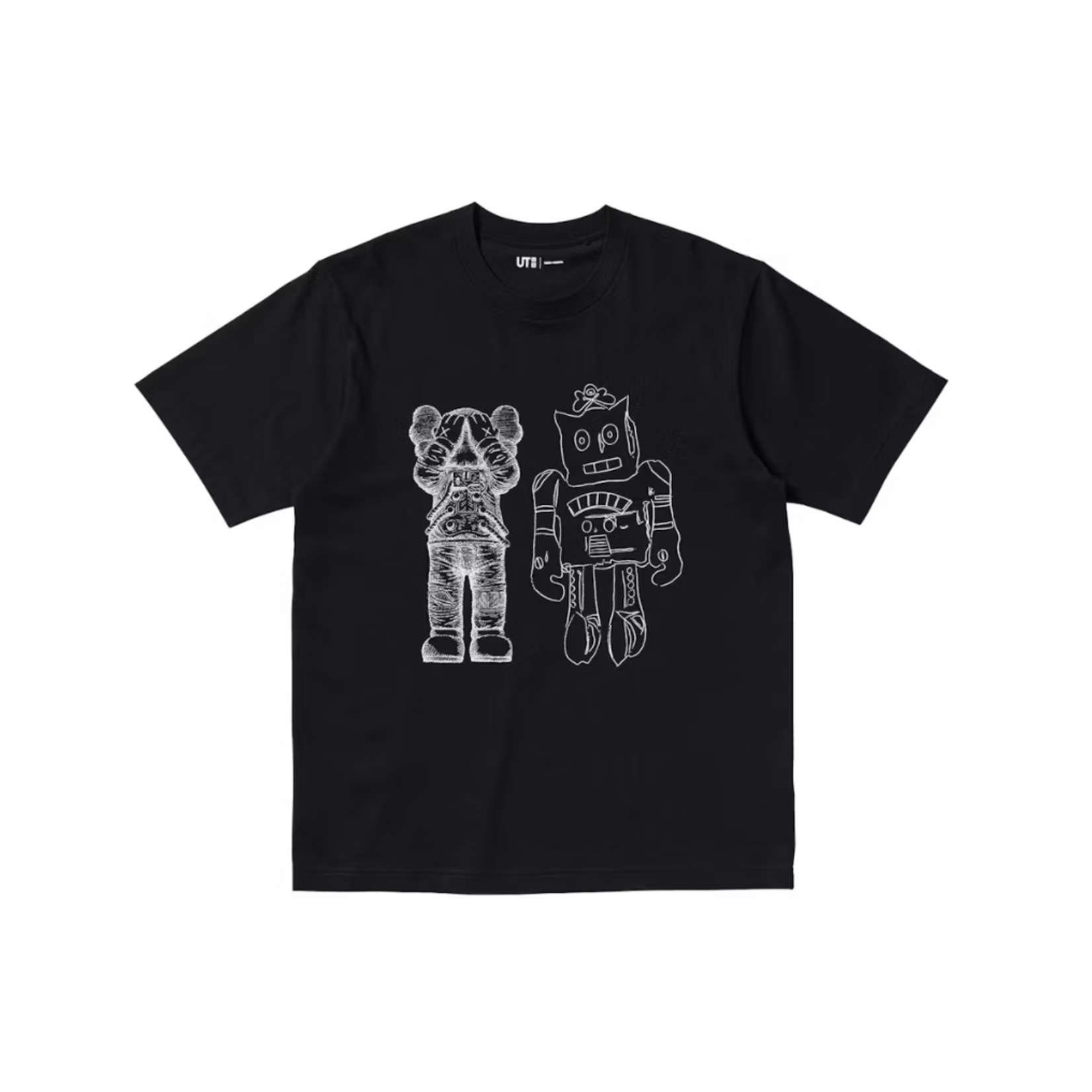 KAWS KAWS x Uniqlo Warhol UT Graphic 476351 T-shirt Black Size XXLarge, DS BRAND NEW