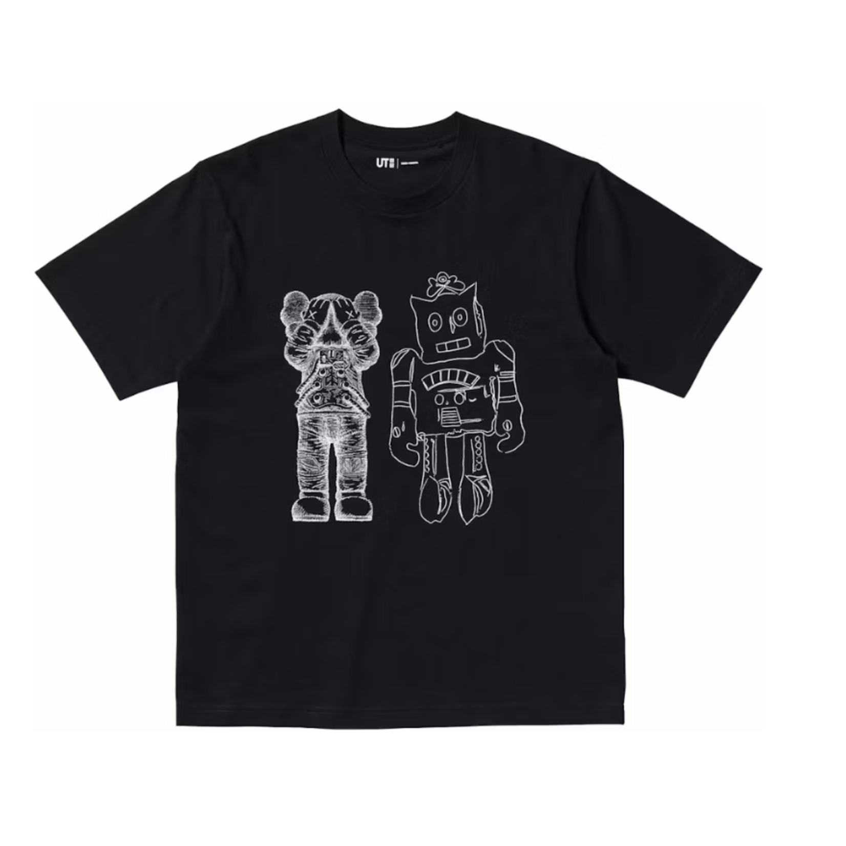 KAWS KAWS x Uniqlo Warhol UT Graphic 476351 T-shirt Black Size XLarge, DS BRAND NEW