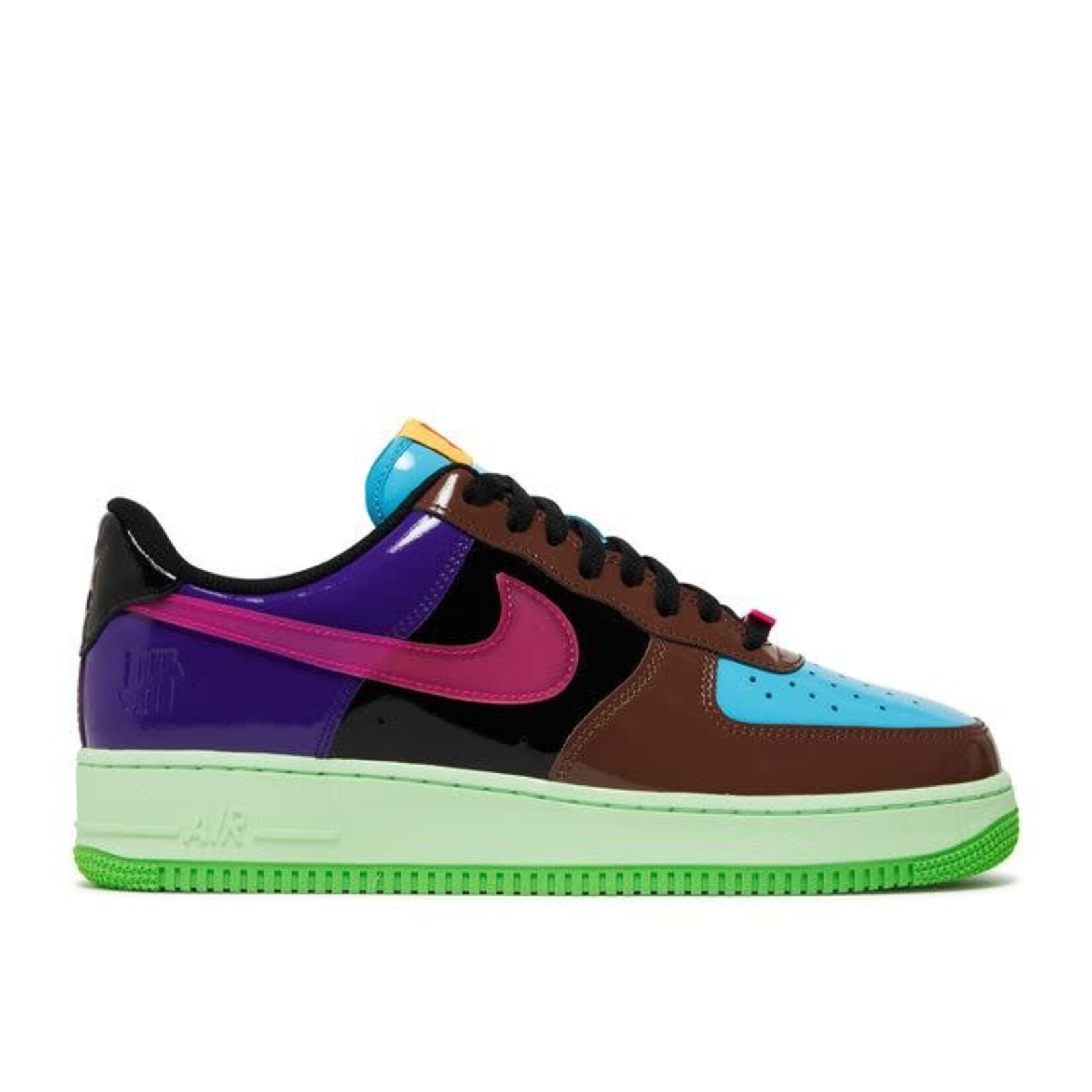 Nike Nike Air Force 1 Low SP Undefeated Multi-Patent Pink Prime Size 10, DS BRAND NEW
