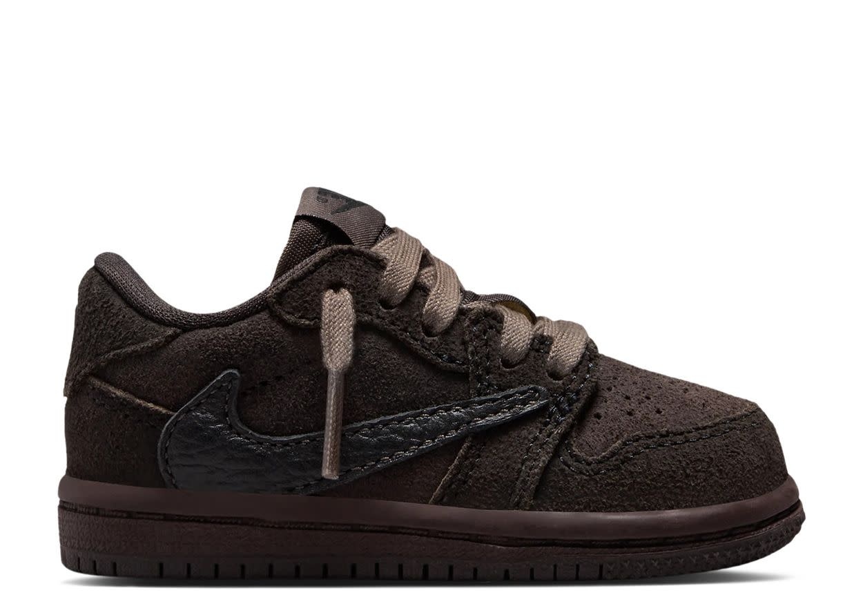 スニーカー Travis Scott Jordan 1 TD Velvet Brown 16 Jordan Jordan 1 Retro Low OG SP Travis Scott Velvet Brown