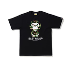 BAPE BAPE ABC Camo Baby Milo Tee Black/Green Size Large, DS BRAND NEW