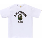 BAPE BAPE 1st Camo College Tee White/Green Size Large, DS BRAND NEW