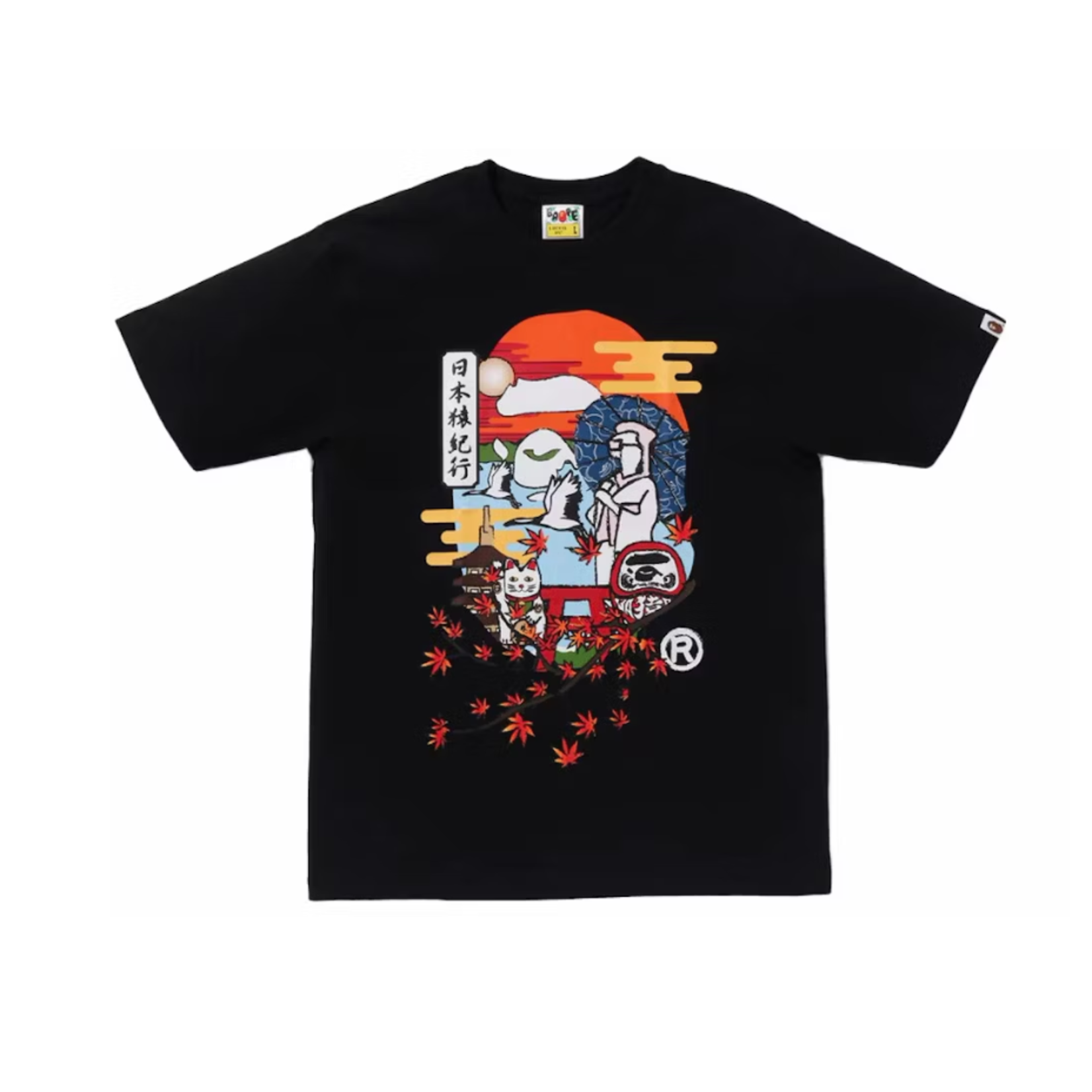 BAPE BAPE Japan ASNKA Tee Black Size Medium, DS BRAND NEW
