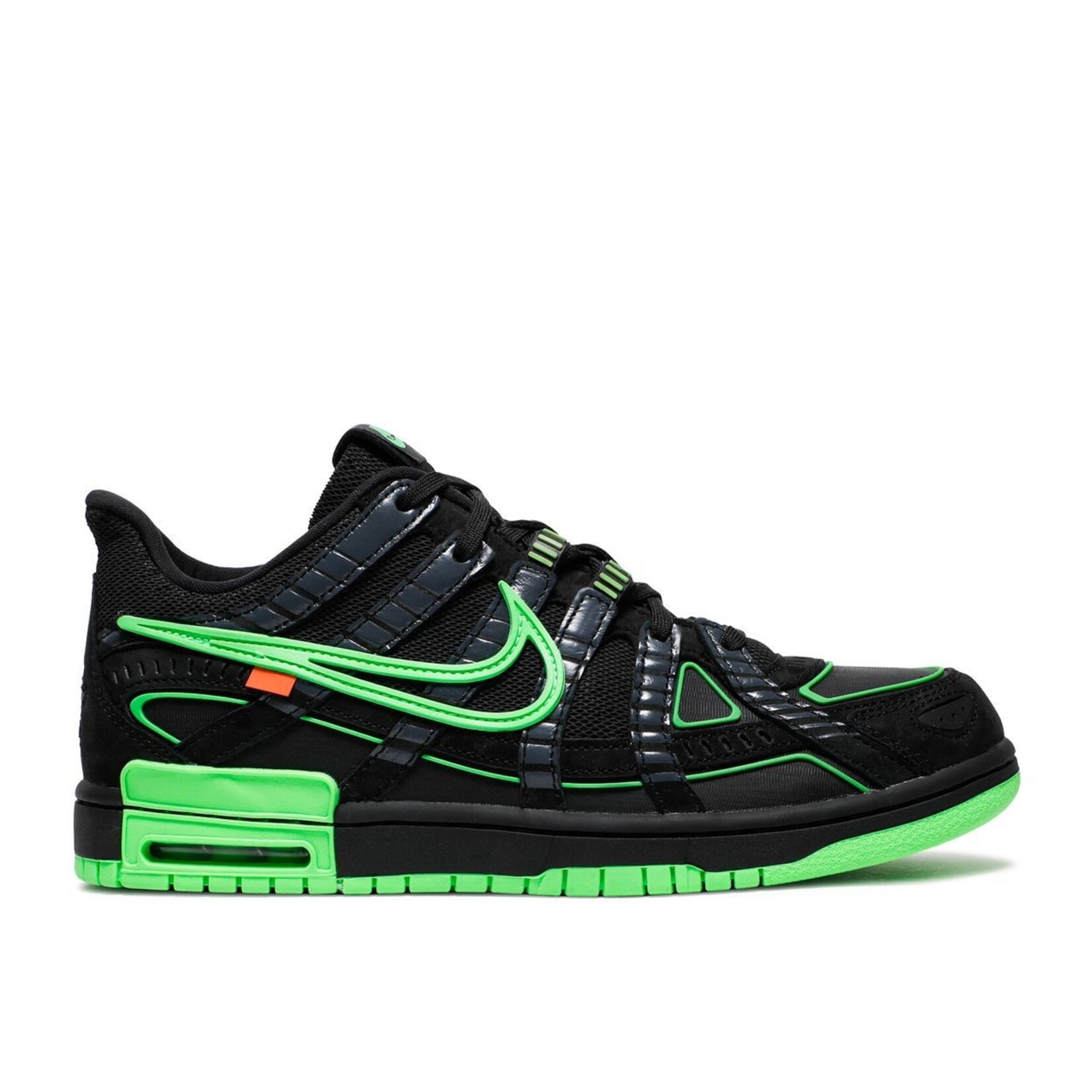 Nike Nike Air Rubber Dunk Off-White Green Strike Size 9, DS BRAND NEW