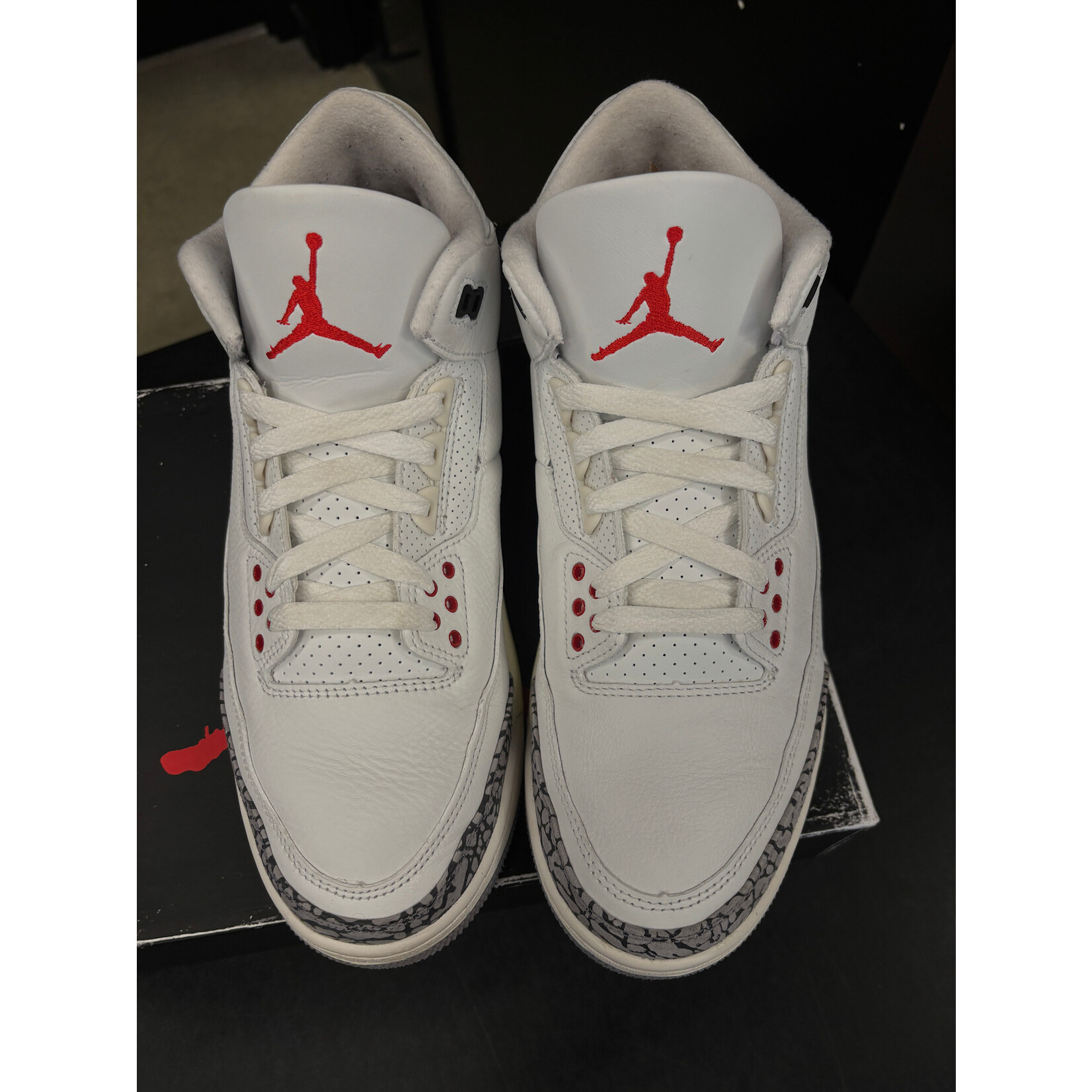 Jordan Jordan 3 Retro White Cement Reimagined Size 10, PREOWNED