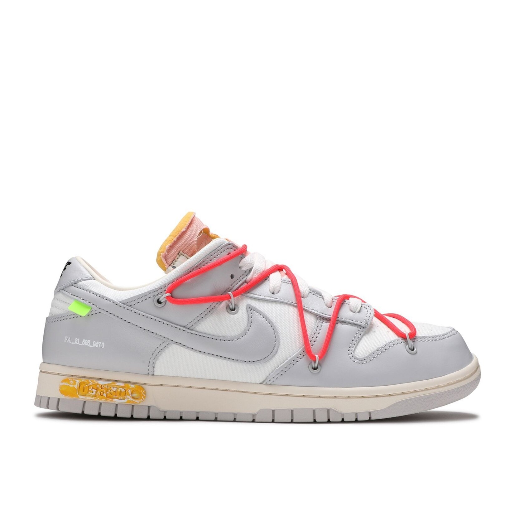 Nike Nike Dunk Low Off-White 'Lot 6' Size 9.5, DS BRAND NEW