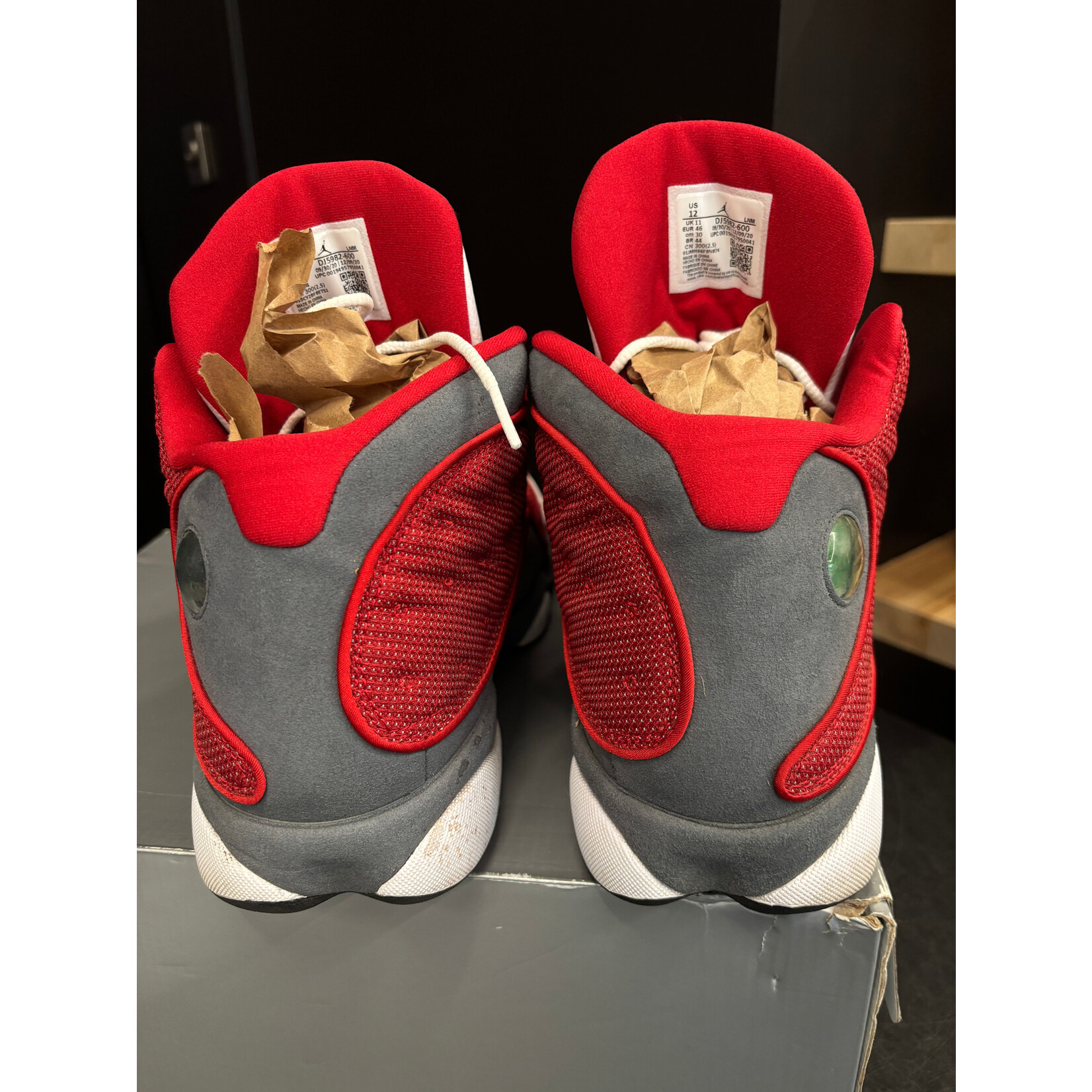 Jordan Jordan 13 Retro Gym Red Flint Grey Size 12, PREOWNED