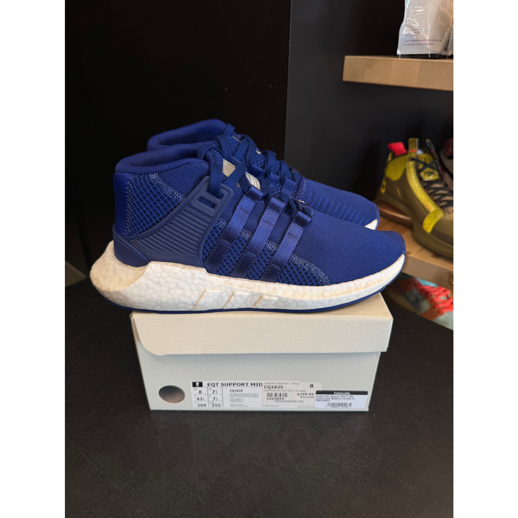 Adidas adidas EQT Support 93/17 Mid mastermind Mystery Ink Size 8, PREOWNED
