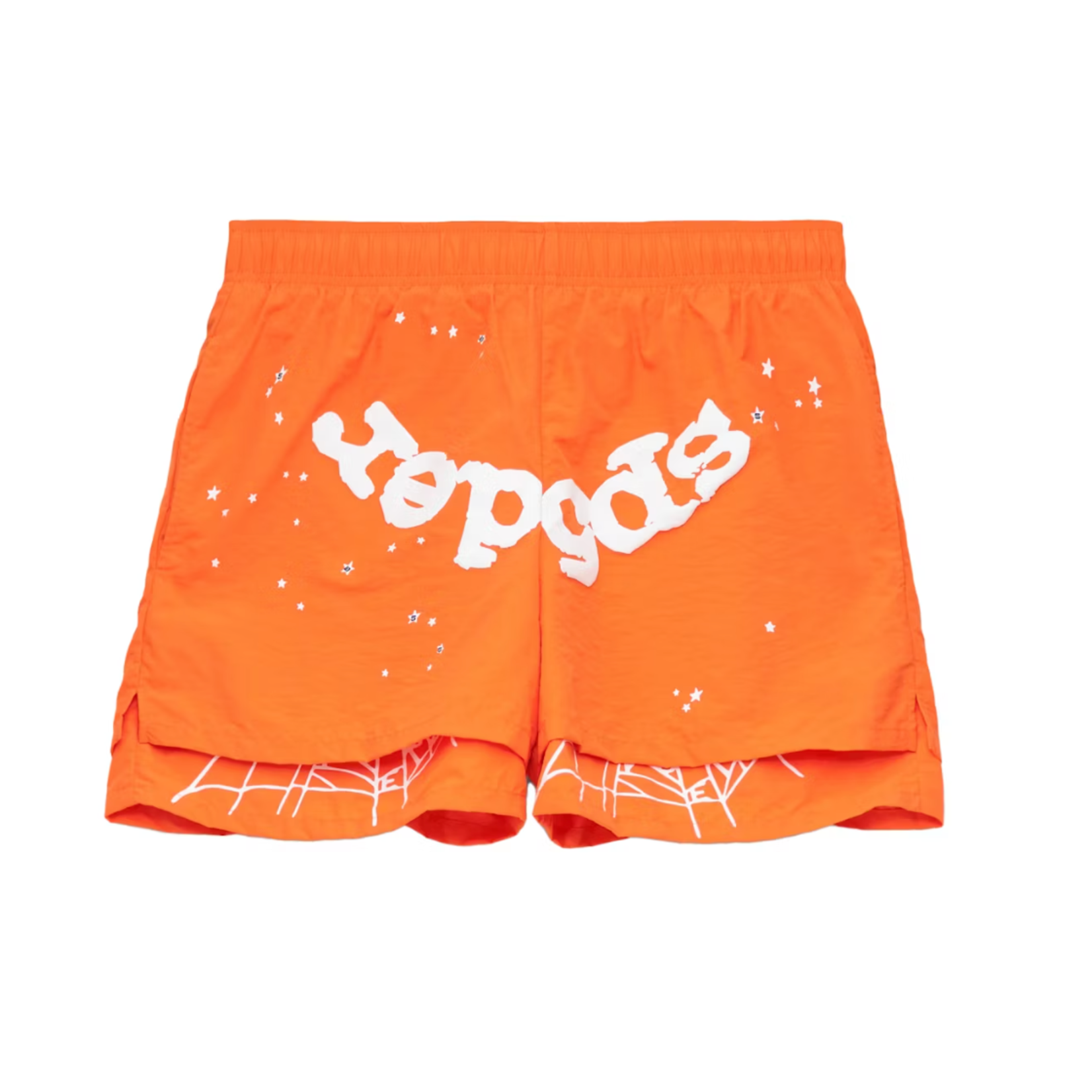 Sp5der OG Web Double Layer Short Orange Size Large, DS BRAND NEW