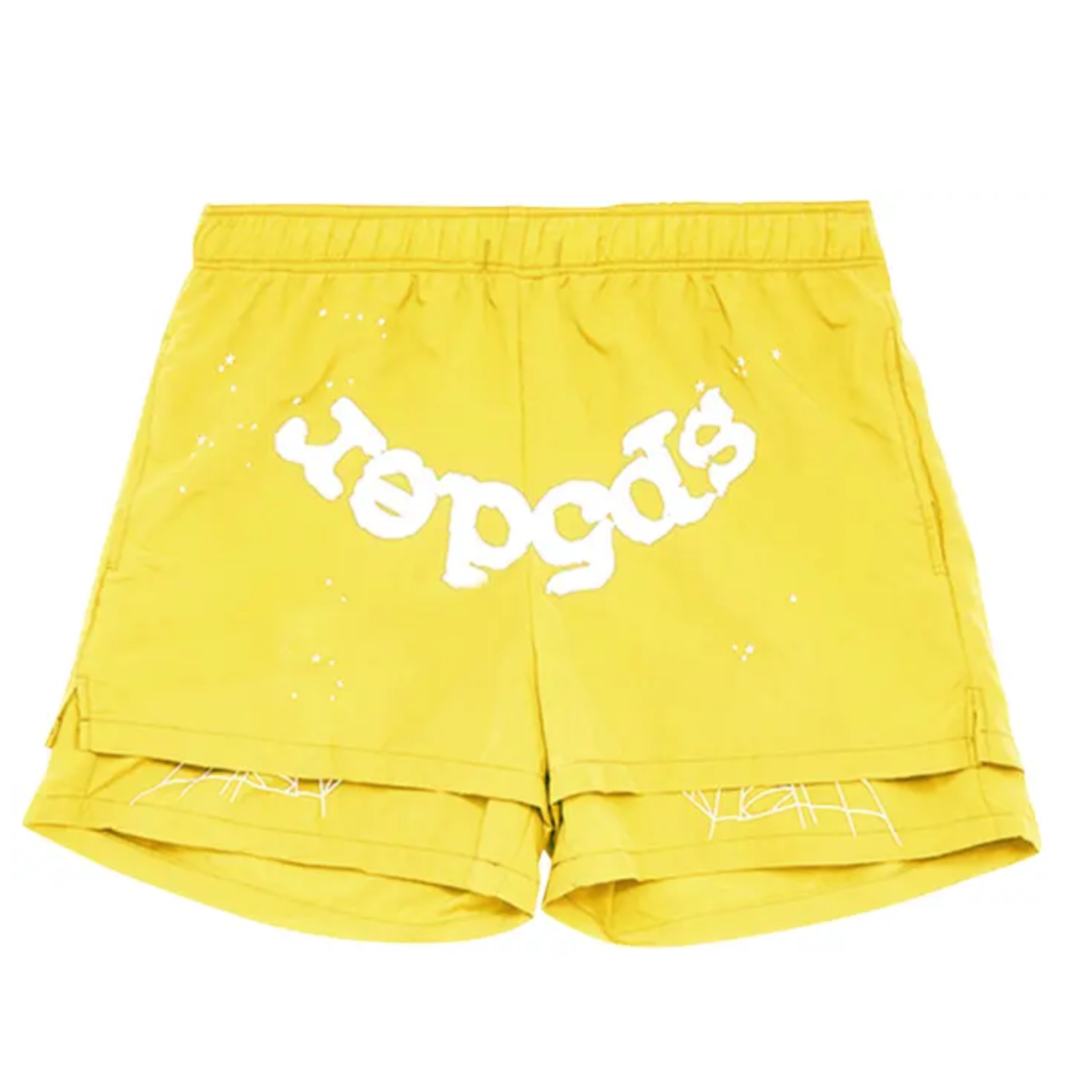 Sp5der OG Web Double Layer Short Yellow Size XLarge, DS BRAND NEW