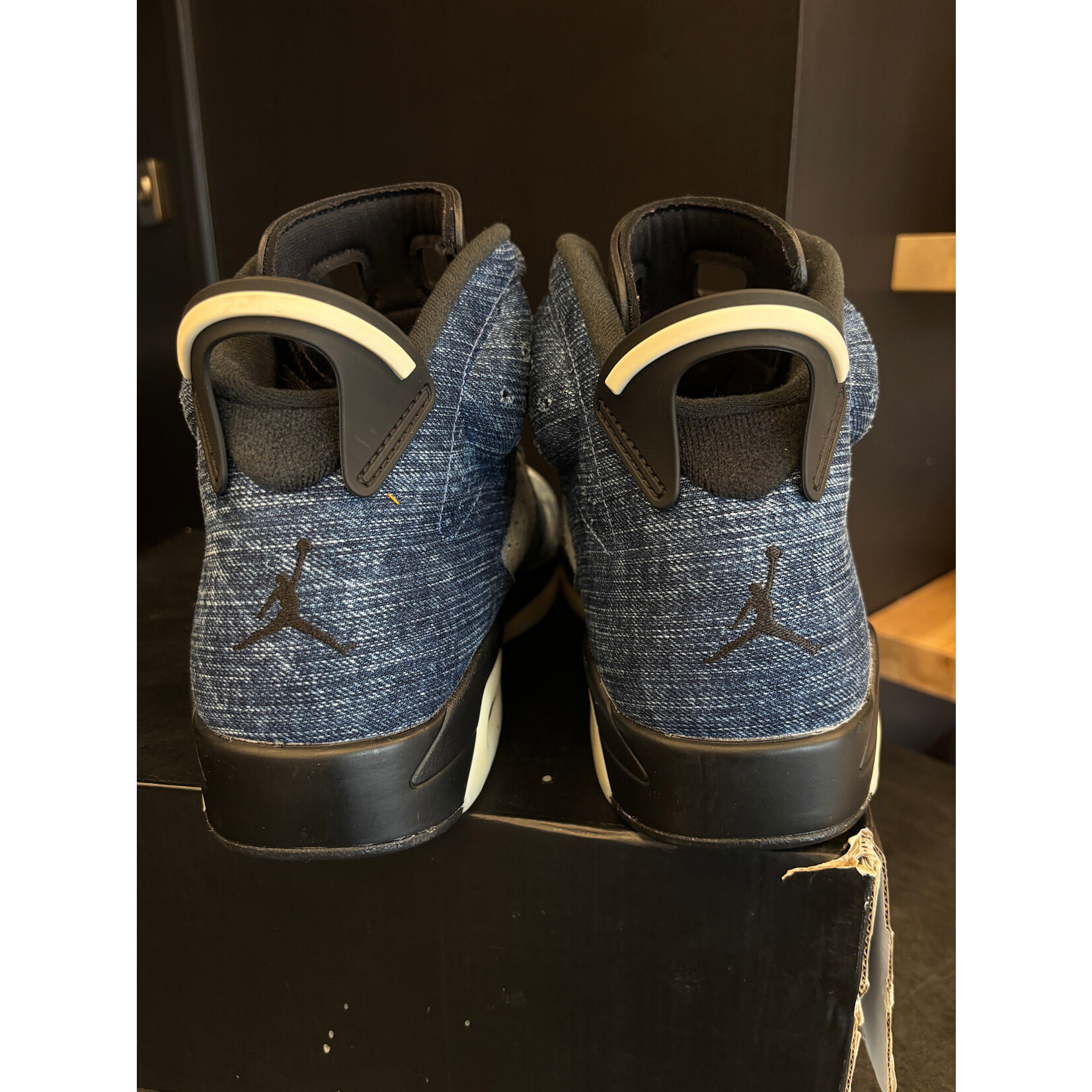 Jordan Jordan 6 Retro Washed Denim Size 11.5, PREOWNED