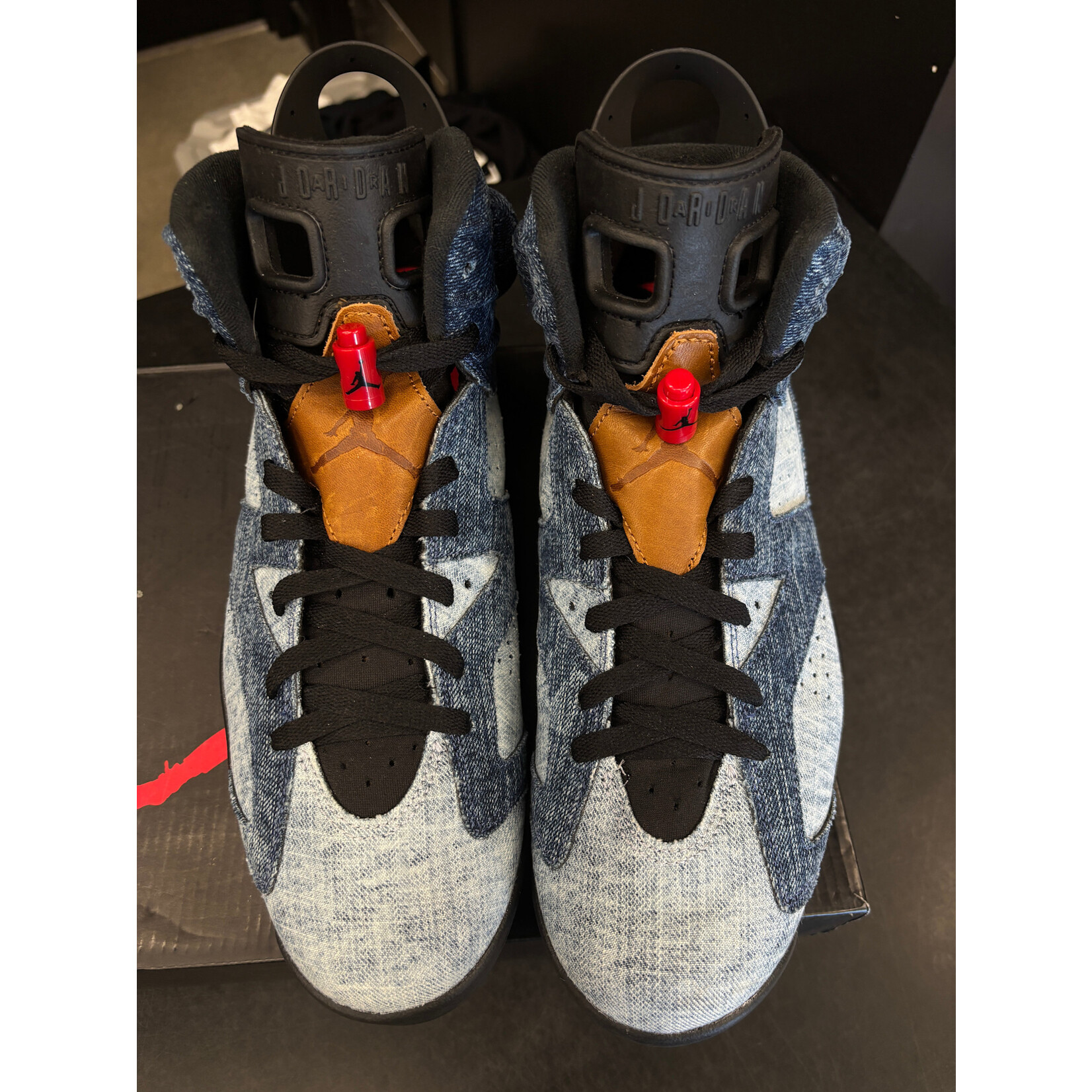 Jordan Jordan 6 Retro Washed Denim Size 11.5, PREOWNED