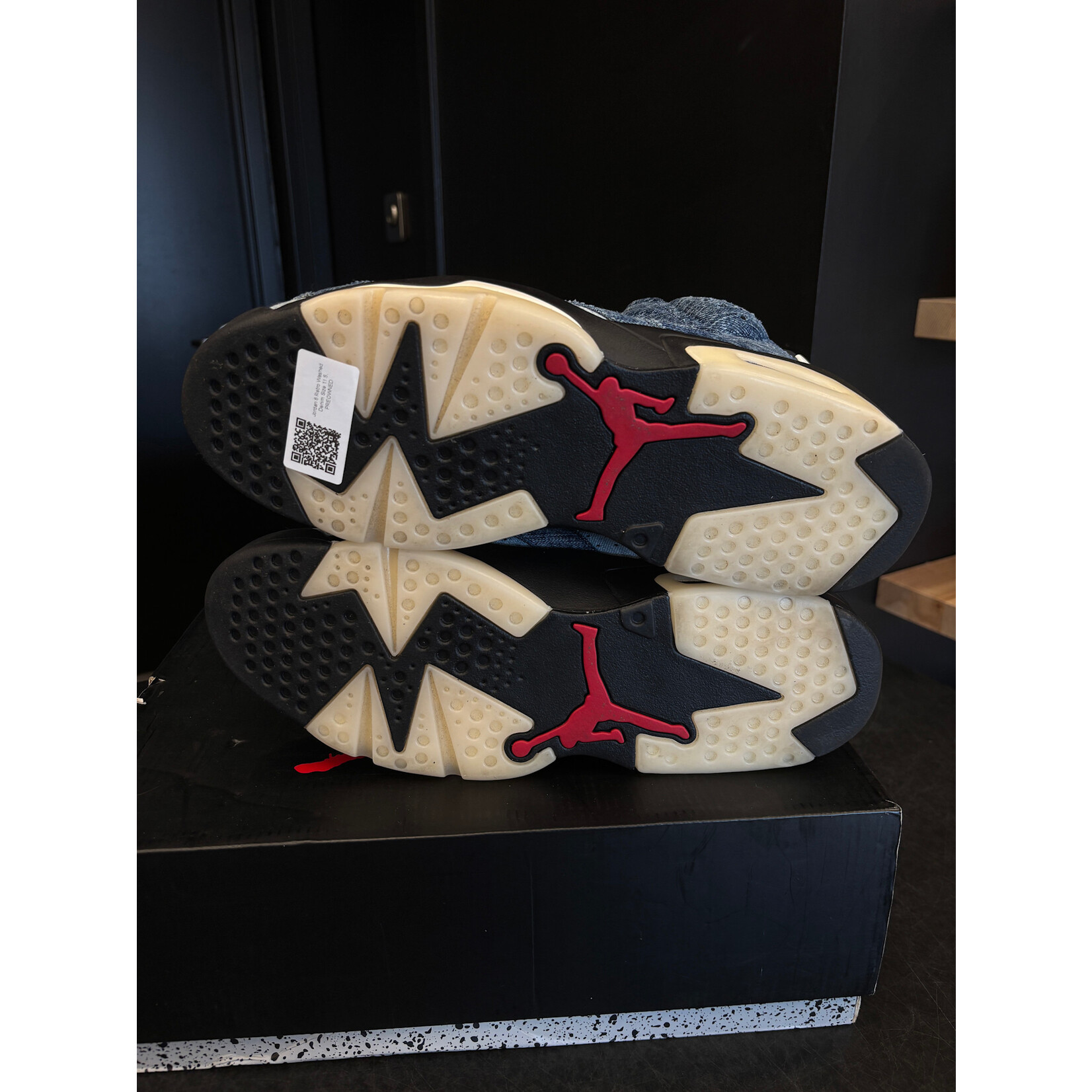 Jordan Jordan 6 Retro Washed Denim Size 11.5, PREOWNED