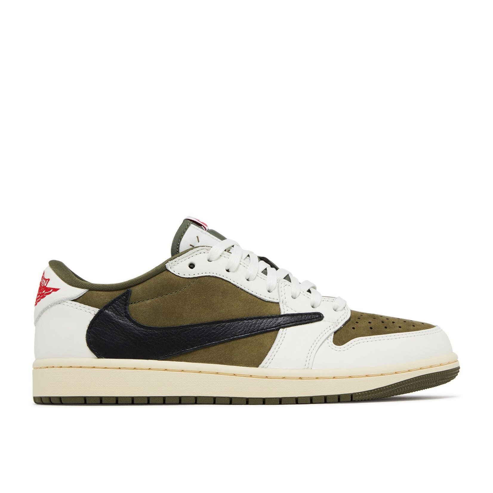Jordan Jordan 1 Retro Low OG SP Travis Scott Medium Olive Size 9, DS BRAND NEW