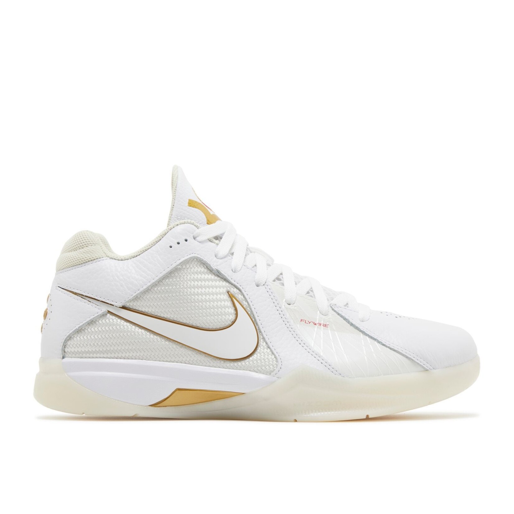 Nike Nike KD 3 Retro White Metallic Gold Size 9, DS BRAND NEW