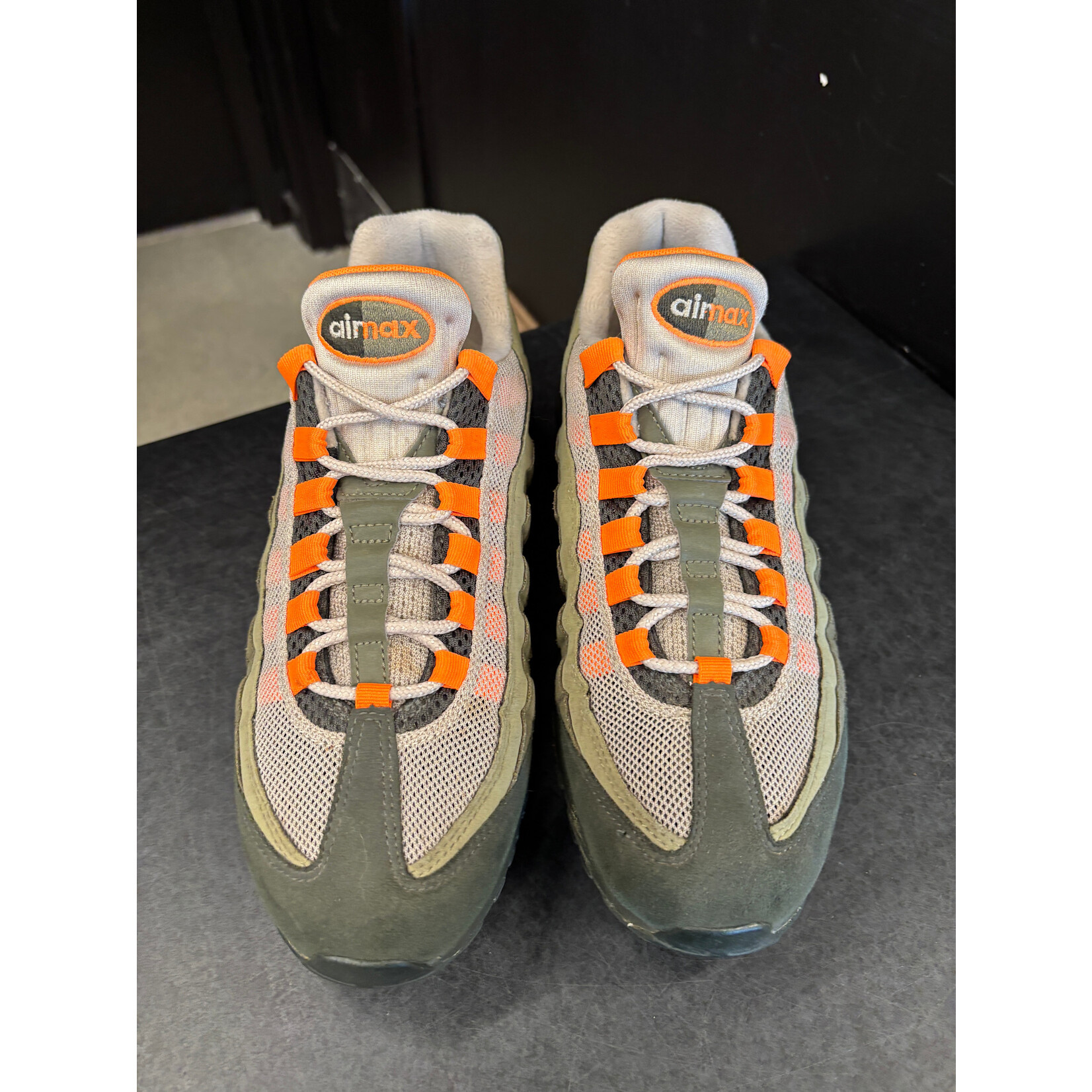 nike air max 95 olive orange
